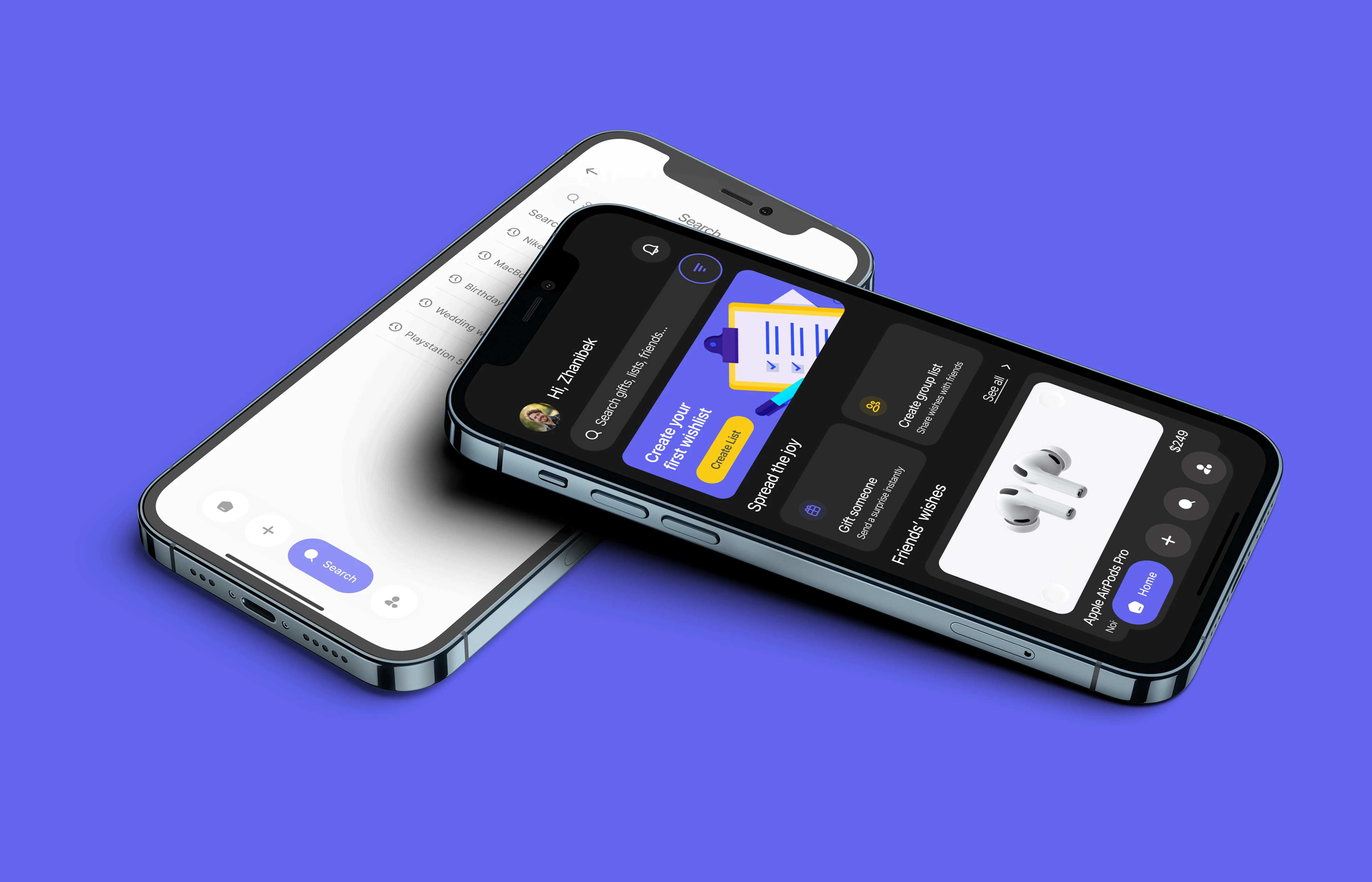 Giftly - Social Wishlist & Gifting App — Изображение №6 — Интерфейсы на Dprofile