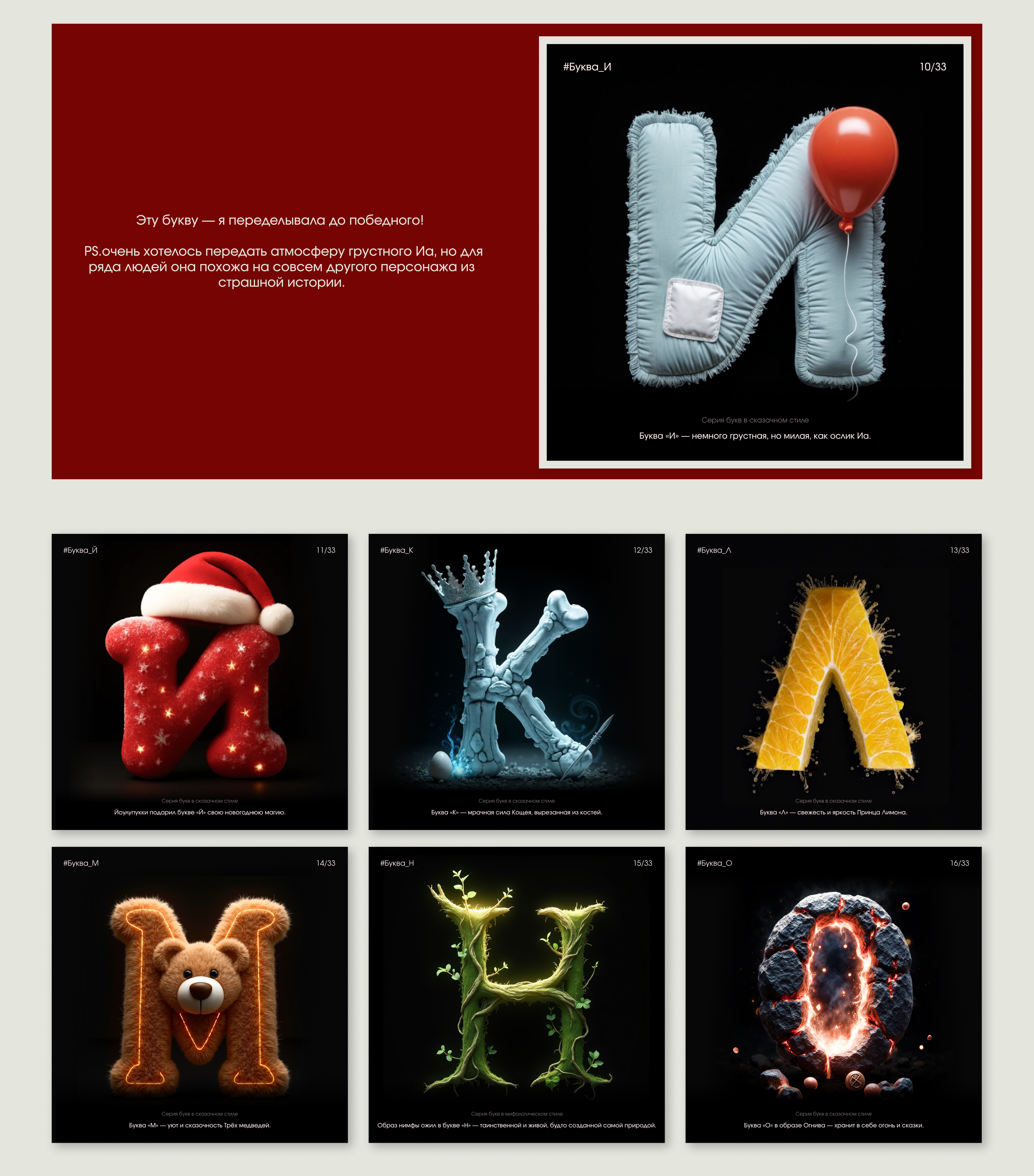 БКВЧ 2025 // Сказочный алфавит — Изображение №6 — Графика на Dprofile