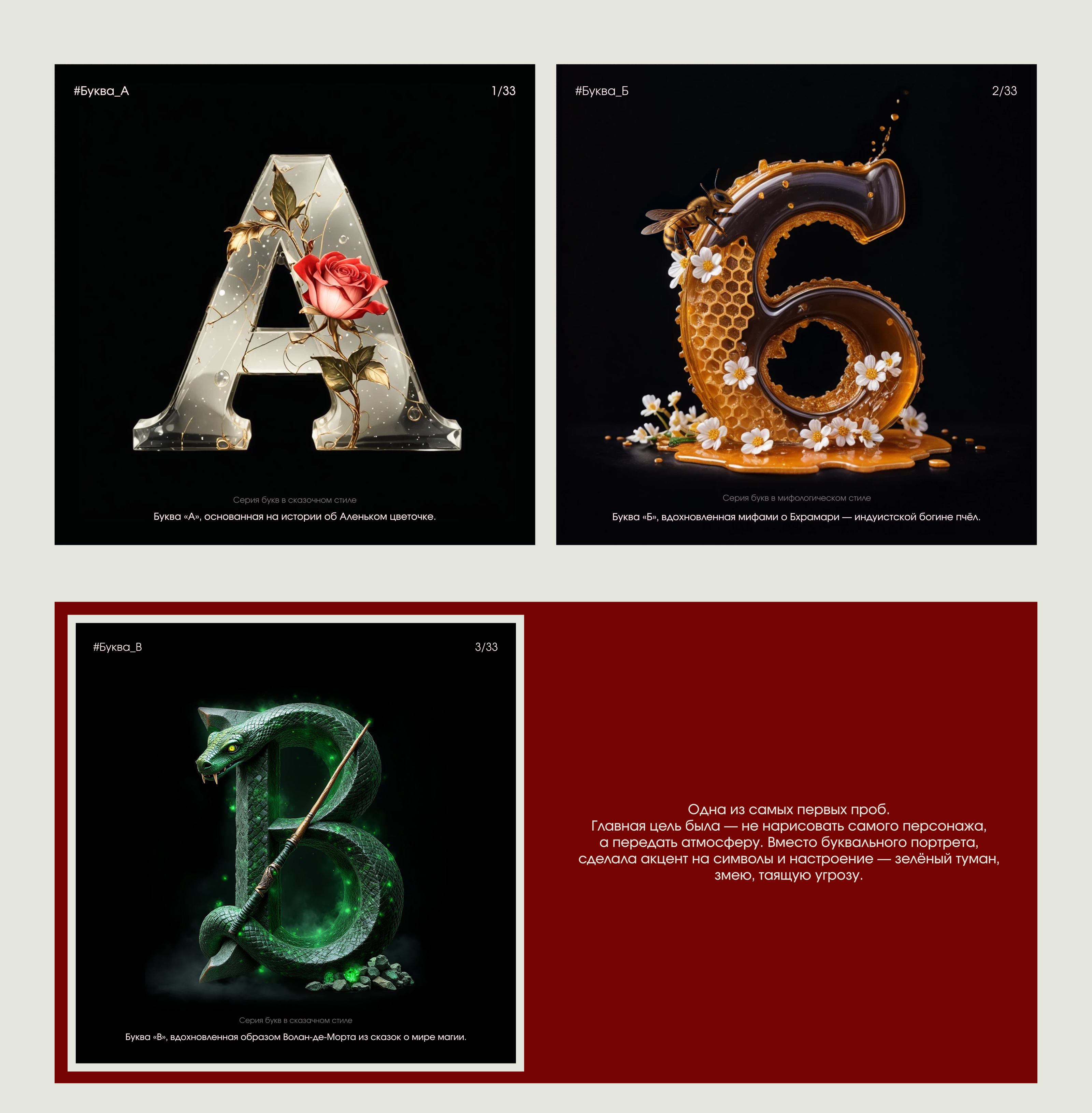 БКВЧ 2025 // Сказочный алфавит — Изображение №4 — Графика на Dprofile