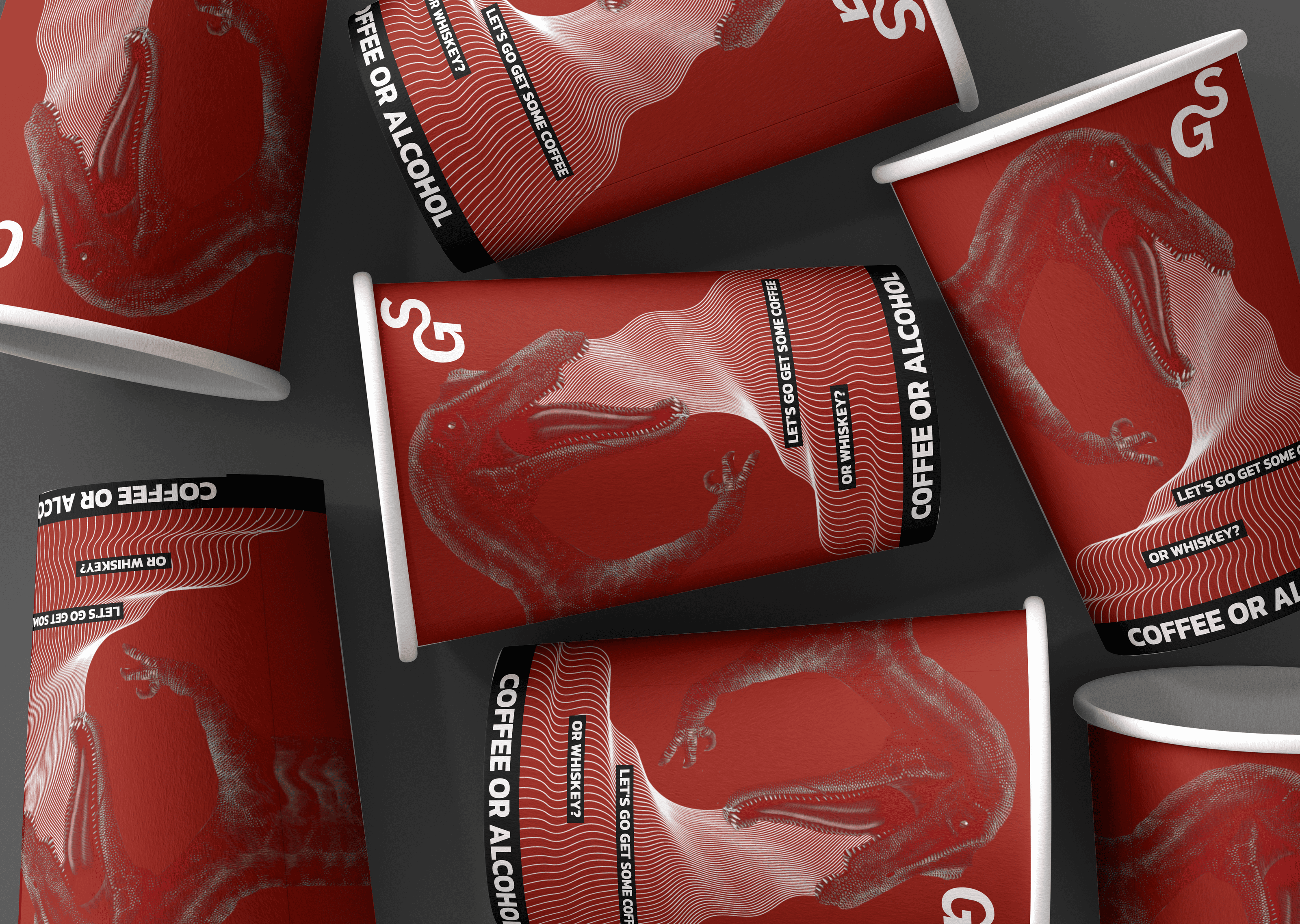 Бар юрского периода STONE GLASS/Учебный проект — Изображение №7 — Брендинг на Dprofile