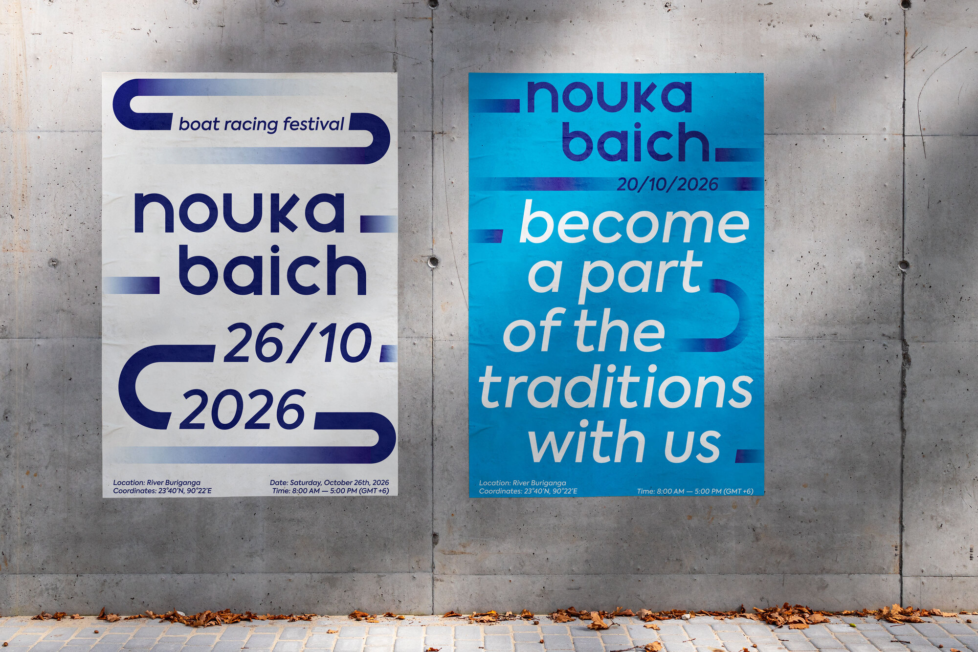 Айдентика фестиваля лодочных гонок в Бангладеш «Nouka Baich» — Изображение №3 — Брендинг, Графика на Dprofile