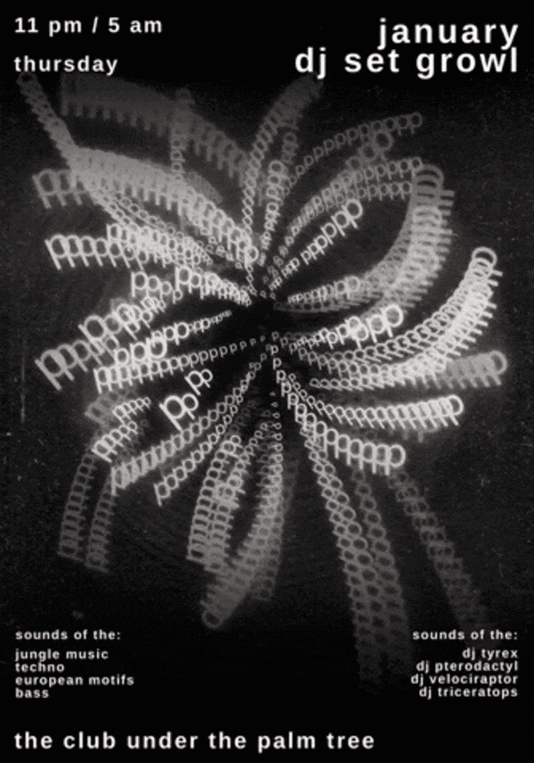 Серия плакатов для бара юрского периода STONE GLASS/учебный… — Изображение №2 — Графика на Dprofile