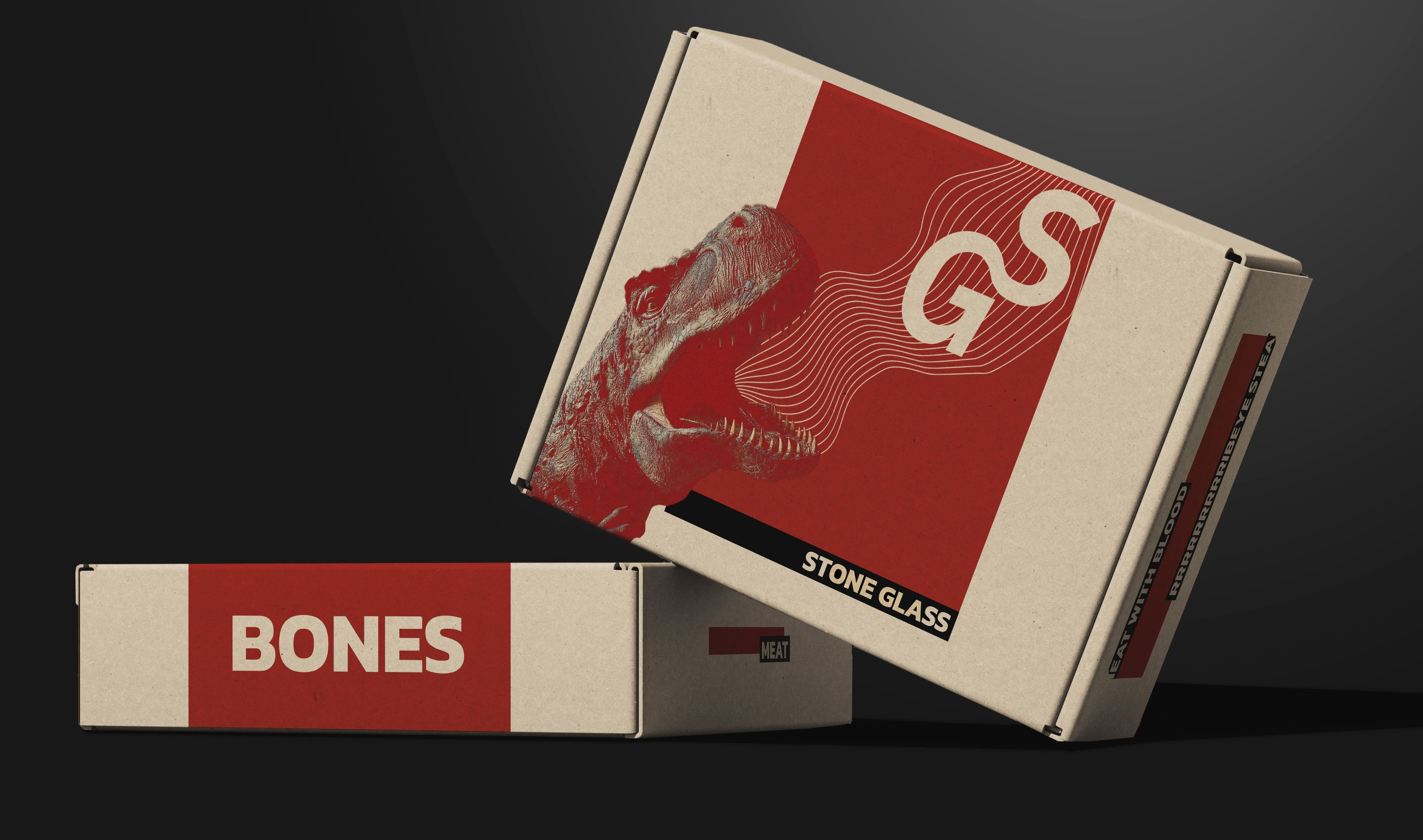 Бар юрского периода STONE GLASS/Учебный проект — Изображение №6 — Брендинг на Dprofile