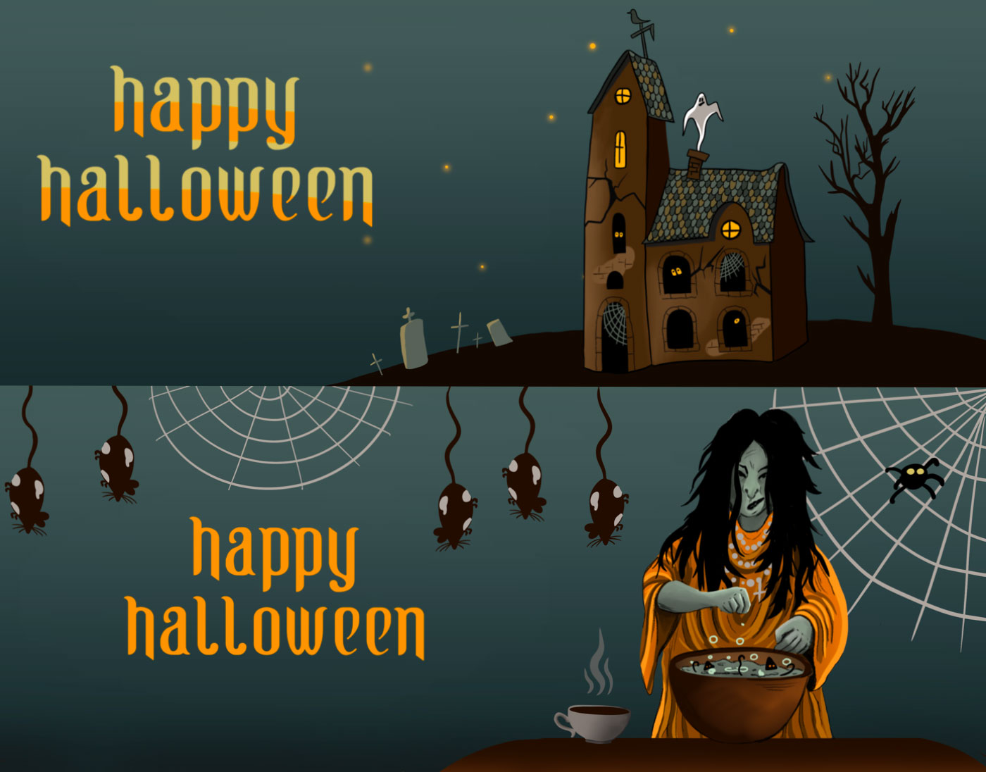 Хэллоуин сет — Изображение №9 — Интерфейсы, Брендинг на Dprofile