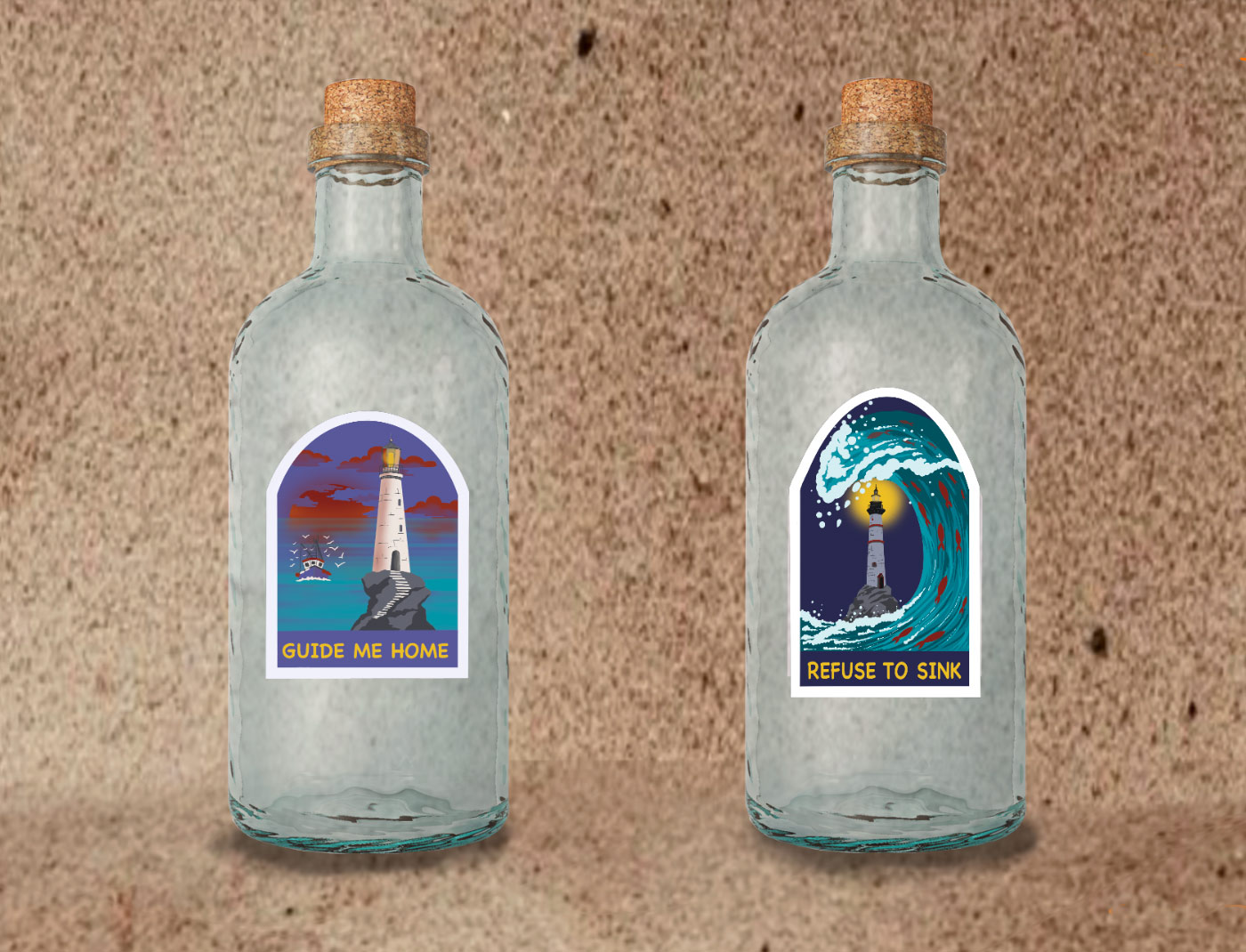 Стекеры с морской тиматикой — Изображение №12 — Брендинг, Иллюстрация на Dprofile