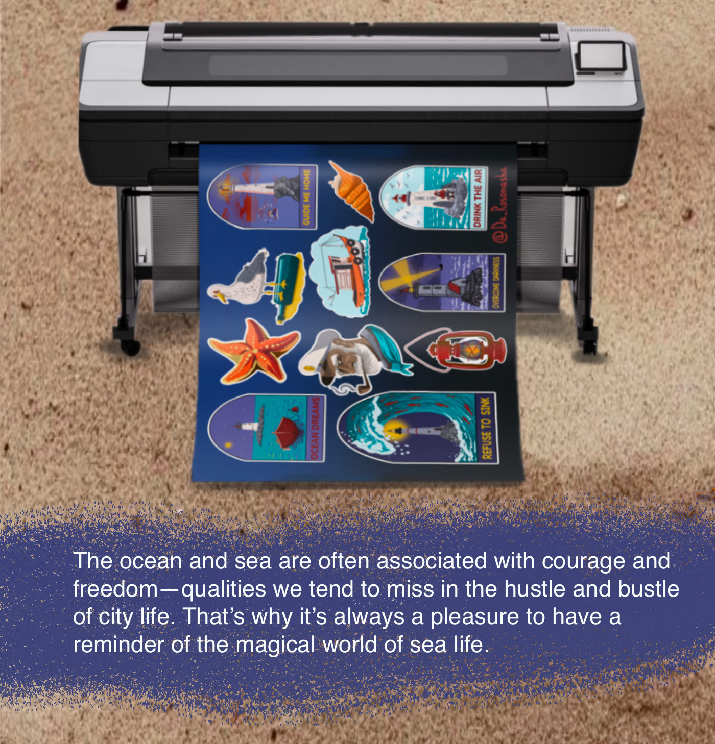 Стекеры с морской тиматикой — Изображение №4 — Брендинг, Иллюстрация на Dprofile