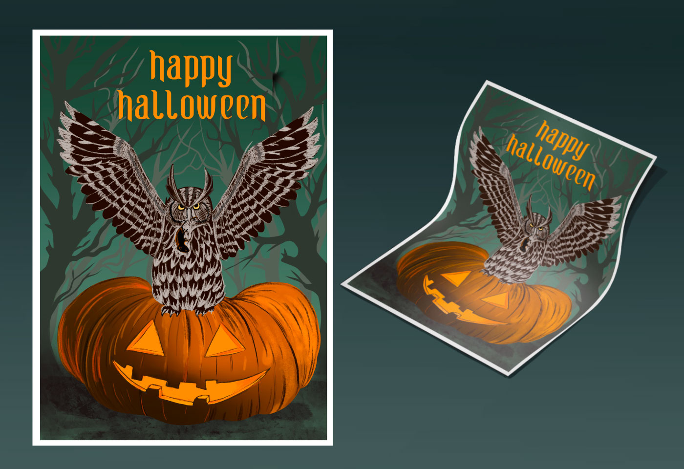 Хэллоуин сет — Изображение №6 — Интерфейсы, Брендинг на Dprofile