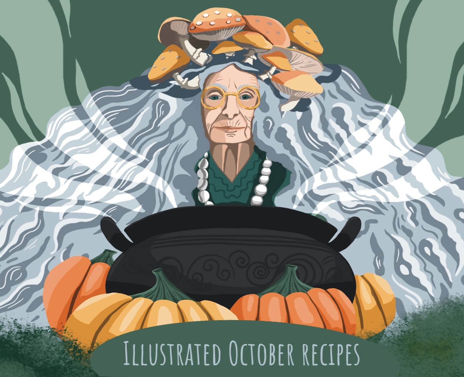 Рецепты октября — Иллюстрация, Графика на Dprofile
