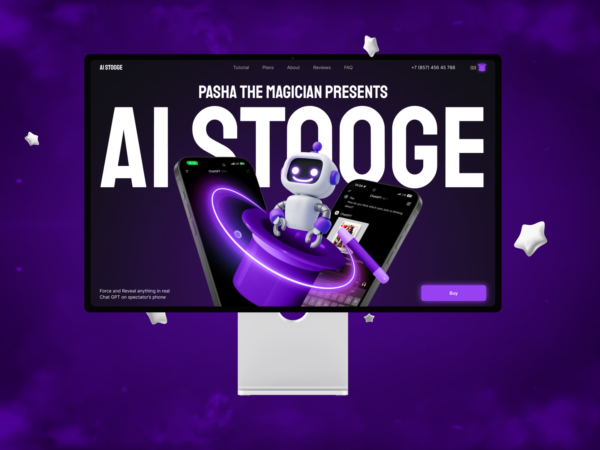 AI Stooge — Изображение №1 — Интерфейсы, Графика на Dprofile