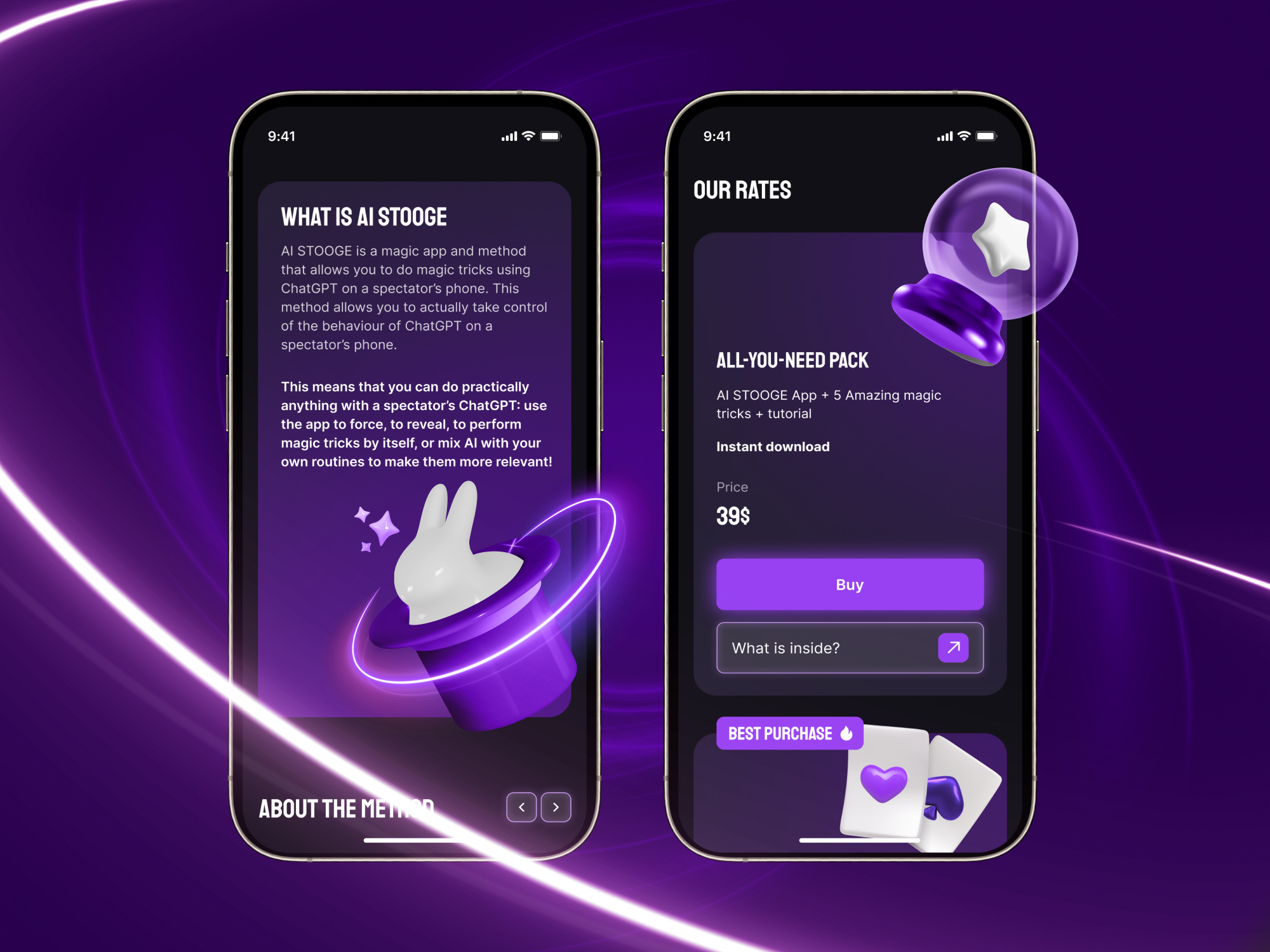 AI Stooge — Изображение №4 — Интерфейсы, Графика на Dprofile