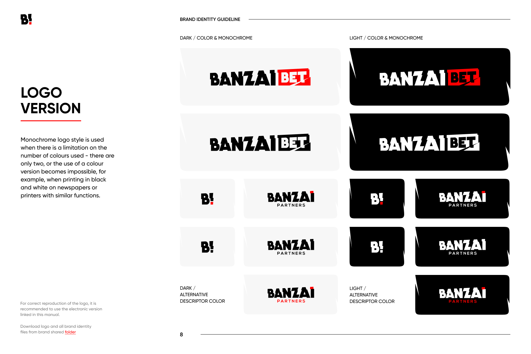 Banzai Bet — Изображение №9 — Брендинг на Dprofile
