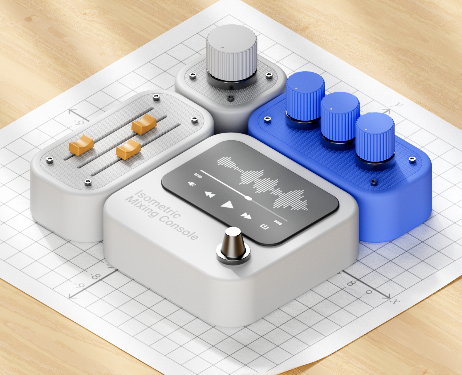 3D Controllers Animation на Dprofile