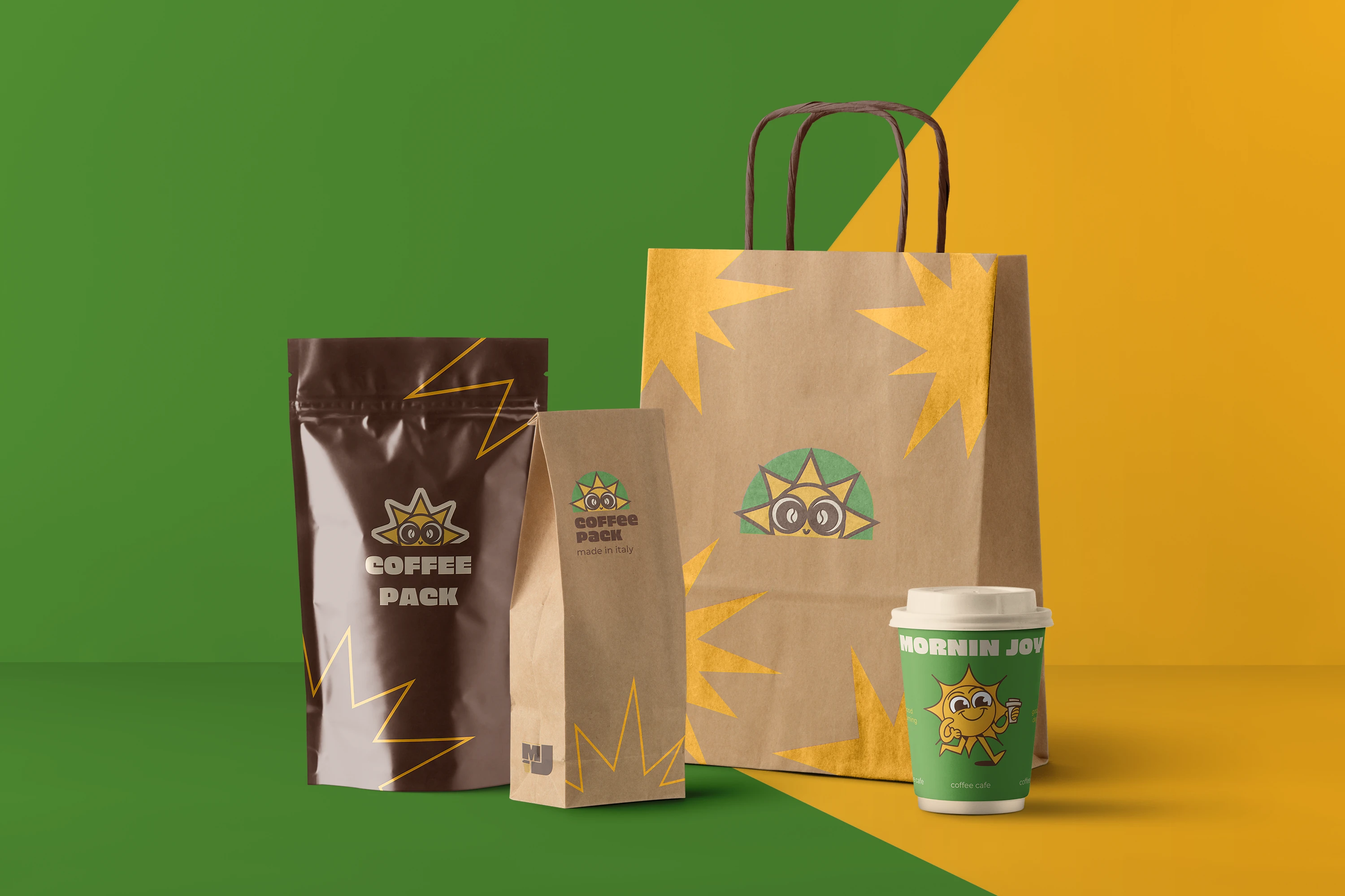 MORNIN JOY | LOGO DESIGN & BRAND IDENTITY — Изображение №7 — Брендинг на Dprofile