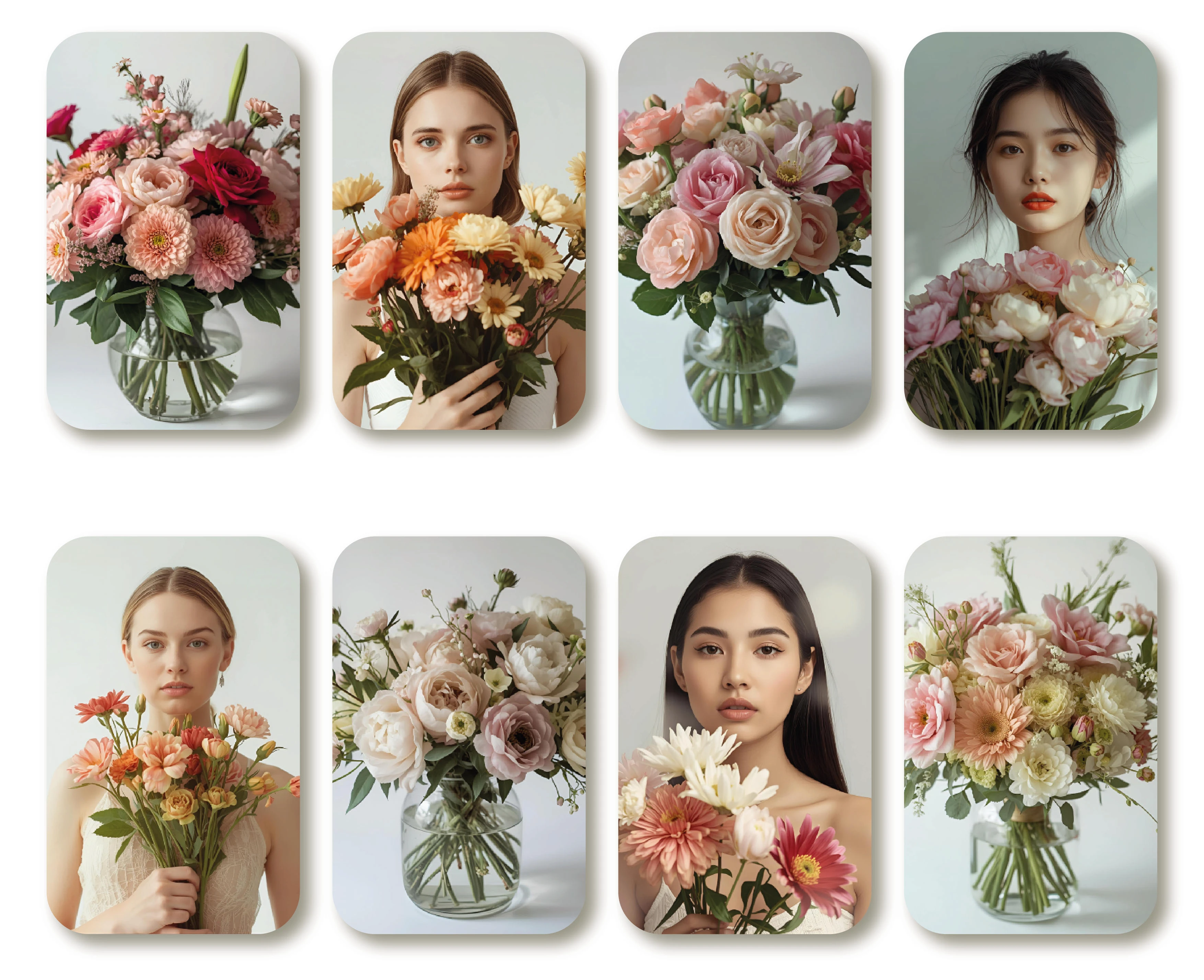 Фирменный стиль для цветочного магазина — Изображение №8 — Брендинг, Графика на Dprofile