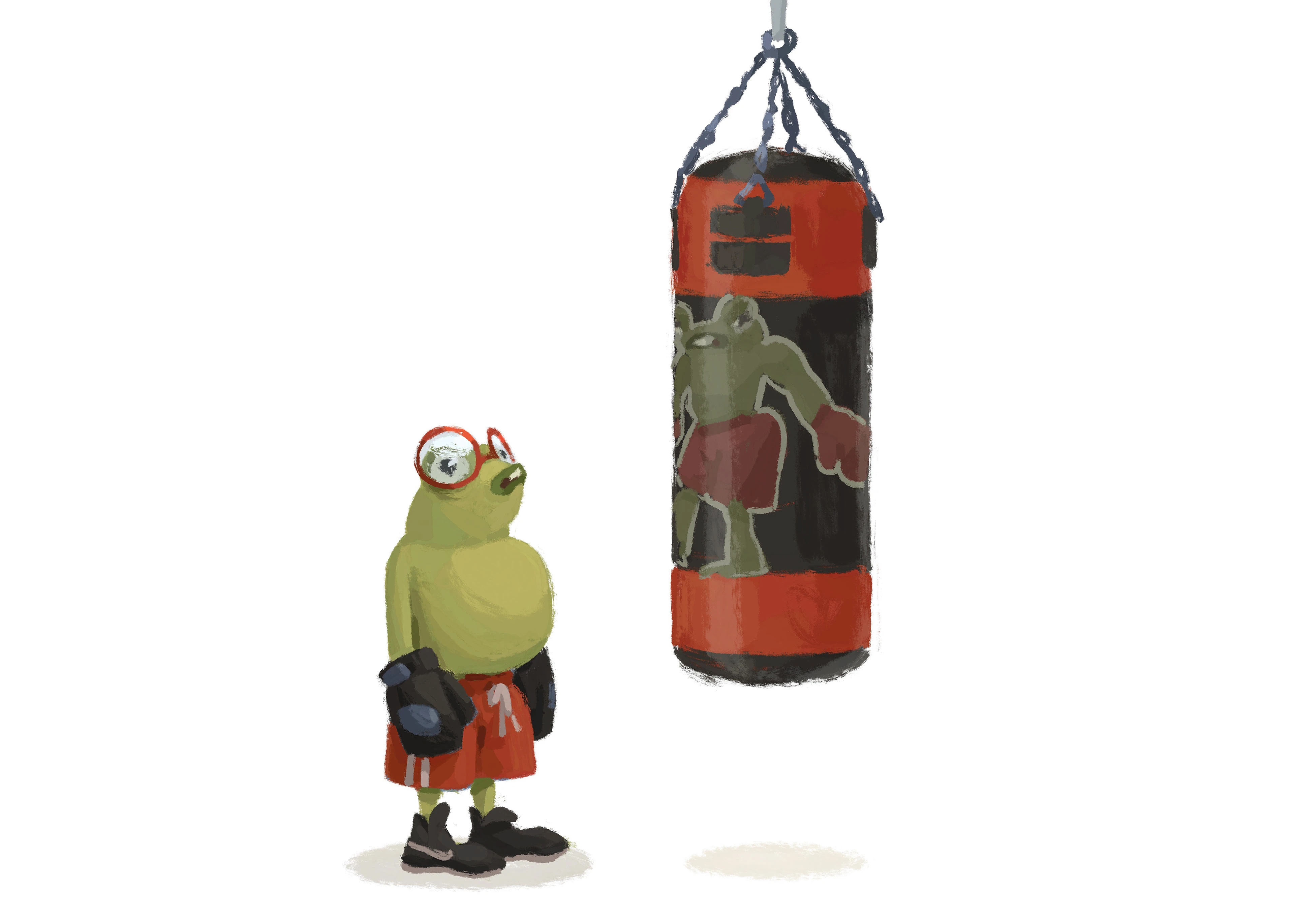 3,5 лягушки — Изображение №4 — Иллюстрация на Dprofile