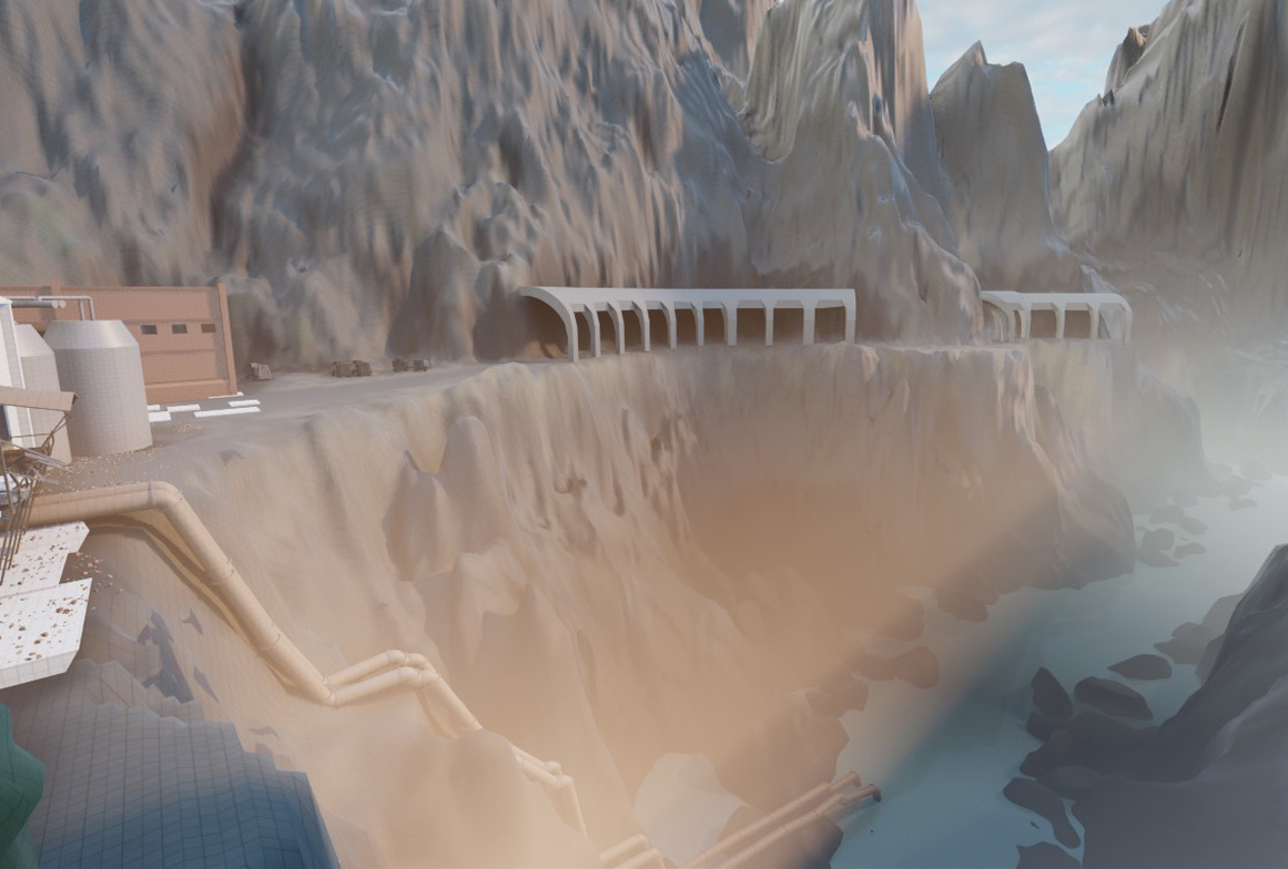 Заброшенный научно-исследовательский комплекс. — Изображение №39 — Иллюстрация, 3D на Dprofile