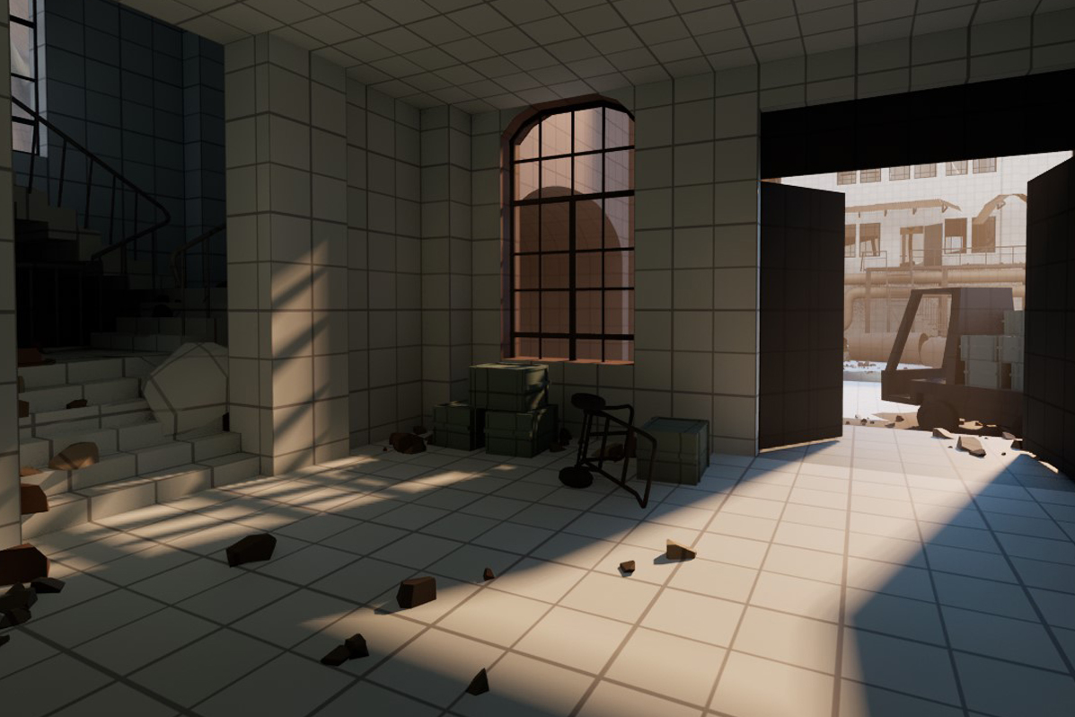 Заброшенный научно-исследовательский комплекс. — Изображение №28 — Иллюстрация, 3D на Dprofile