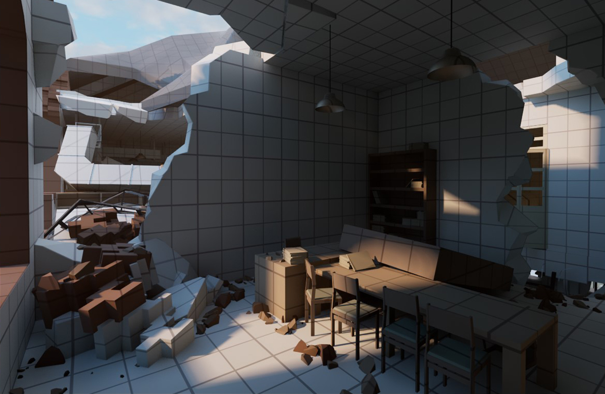 Заброшенный научно-исследовательский комплекс. — Изображение №24 — Иллюстрация, 3D на Dprofile