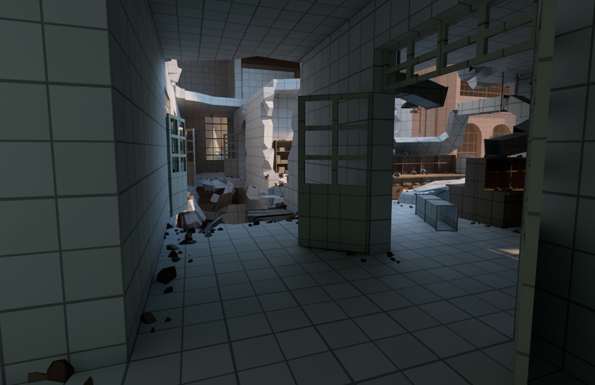 Заброшенный научно-исследовательский комплекс. — Изображение №20 — Иллюстрация, 3D на Dprofile