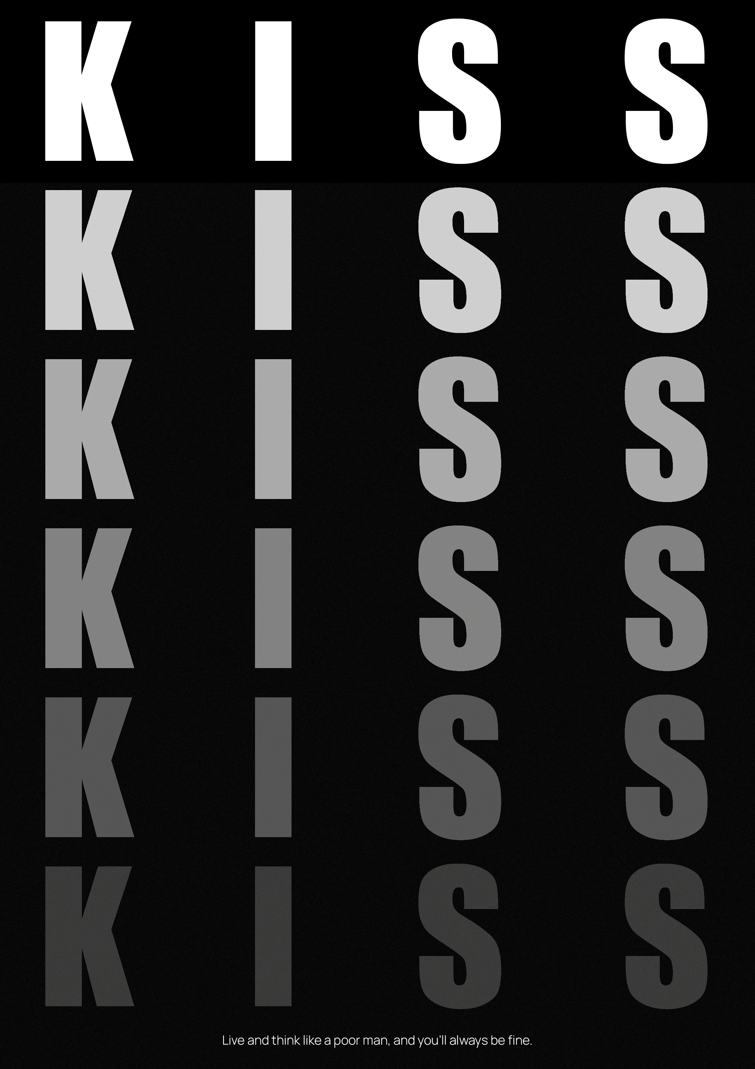 POSTERS/KISS — Изображение №4 — Графика, Маркетинг на Dprofile