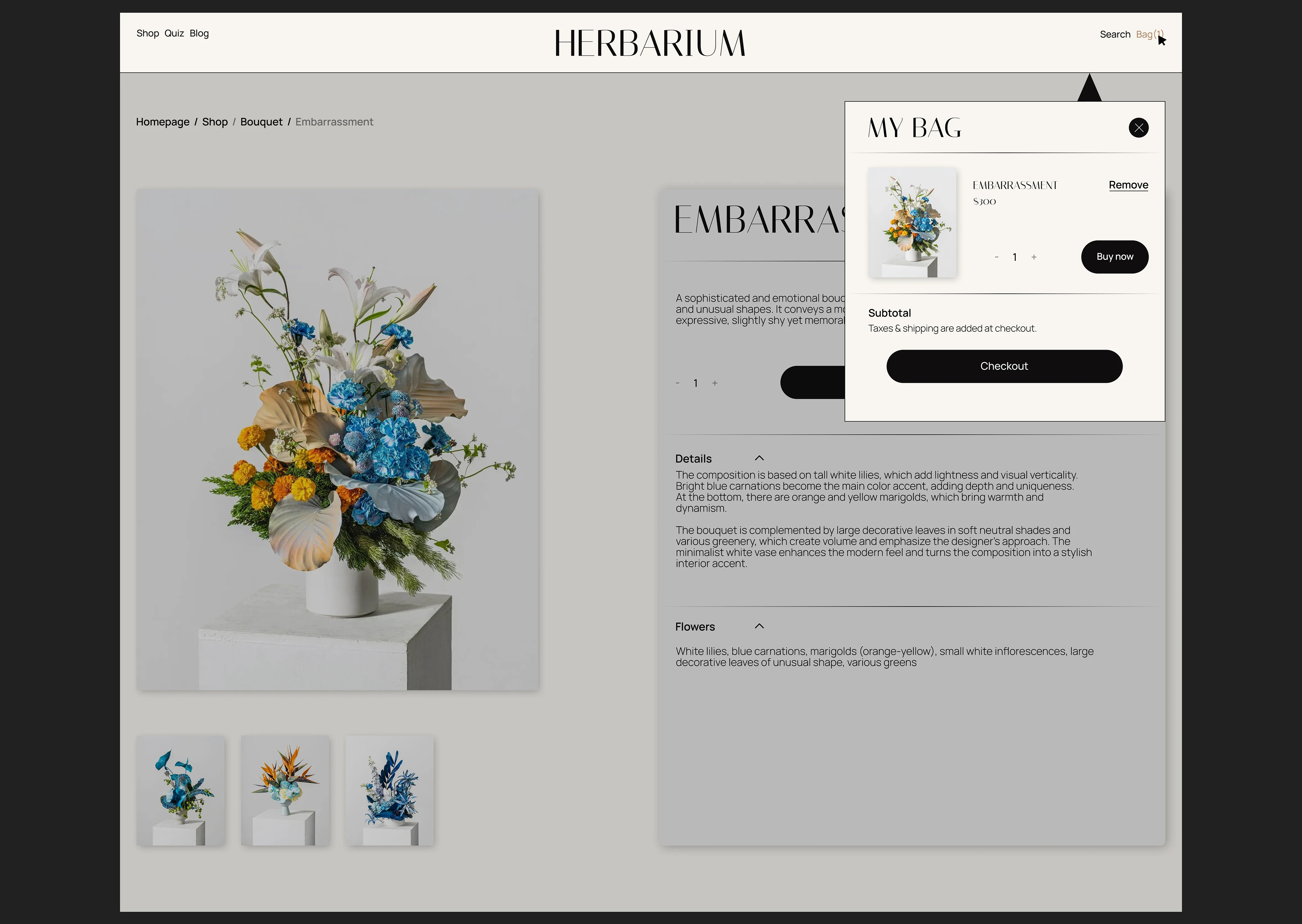 UX/UI DESIGN/HERBARIUM — Изображение №6 — Интерфейсы, Брендинг на Dprofile