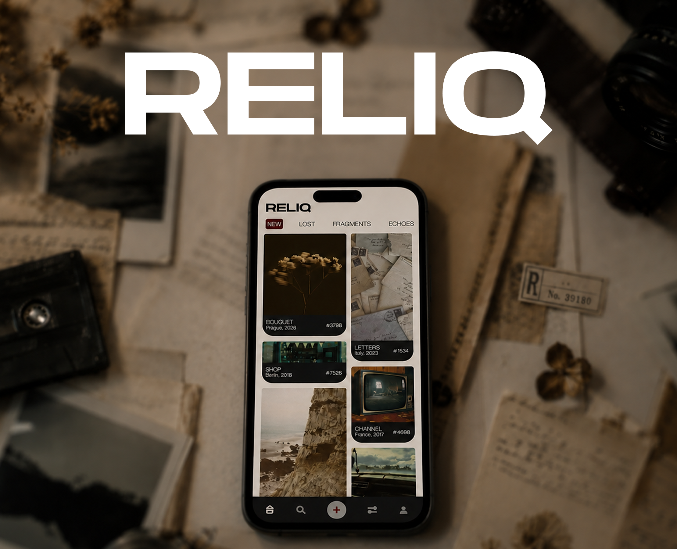 RELIQ - MOBILE APPLICATION | UX UI WEB DESIGN на Dprofile
