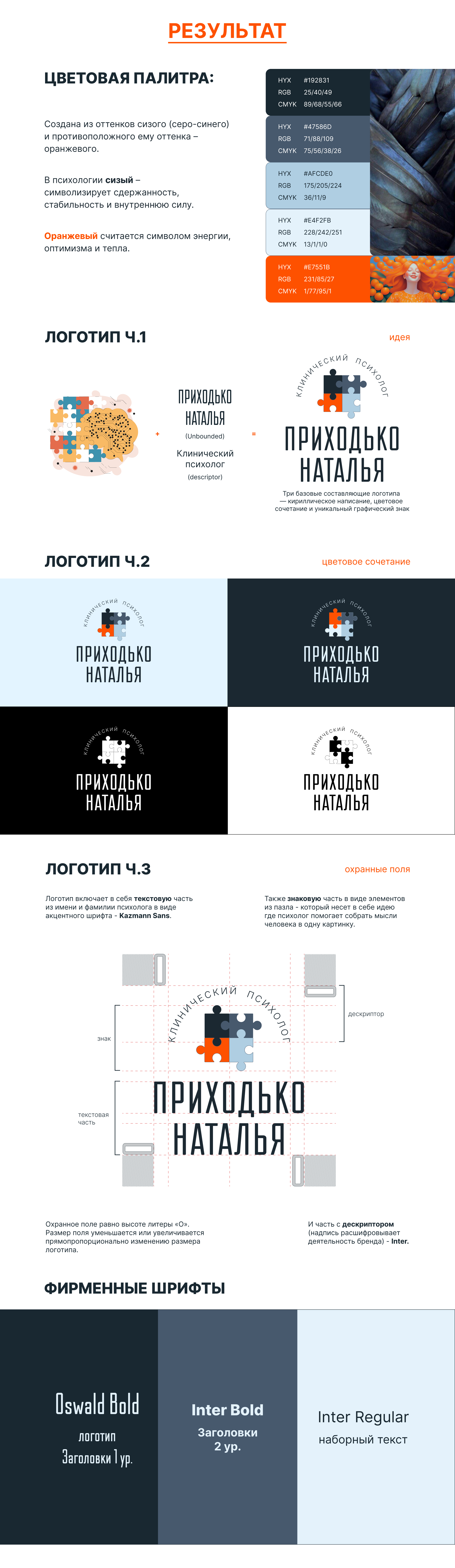 Брендинг для клинического психолога — Изображение №3 — Брендинг на Dprofile