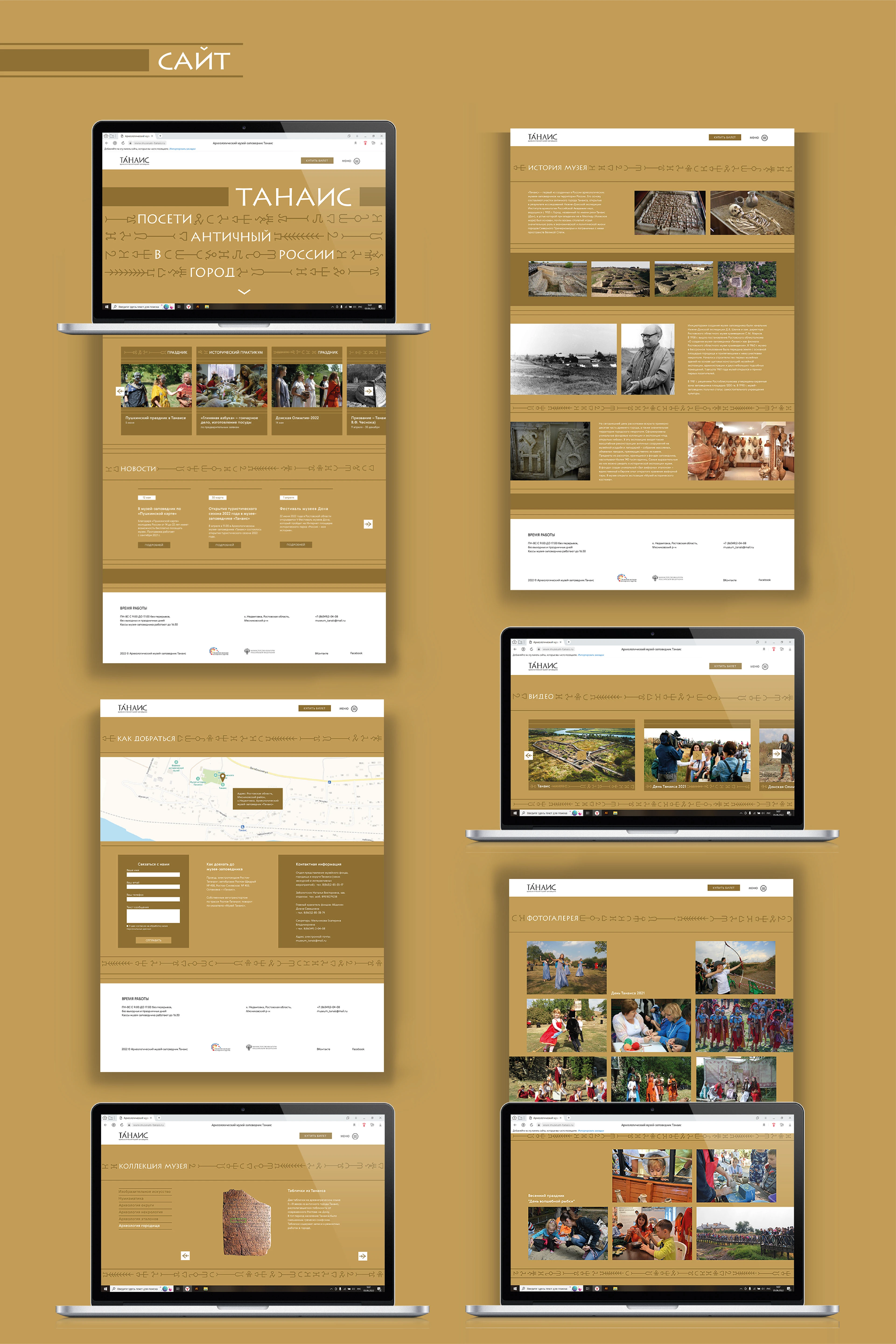 Археологический музей-заповедник «Танаис» — Изображение №8 — Брендинг на Dprofile