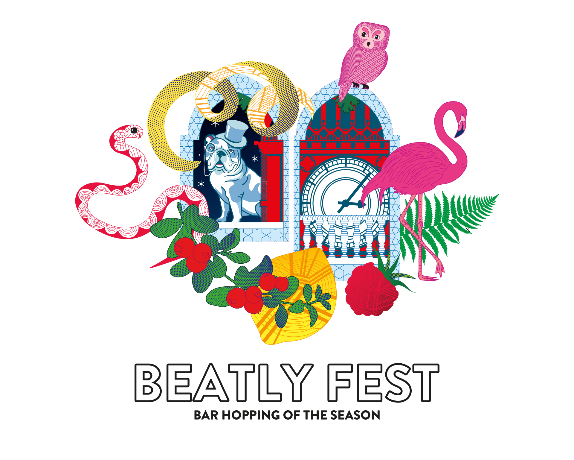 BEATLY FEST | Айдентика для фестиваля — Изображение №1 — Брендинг, Графика на Dprofile