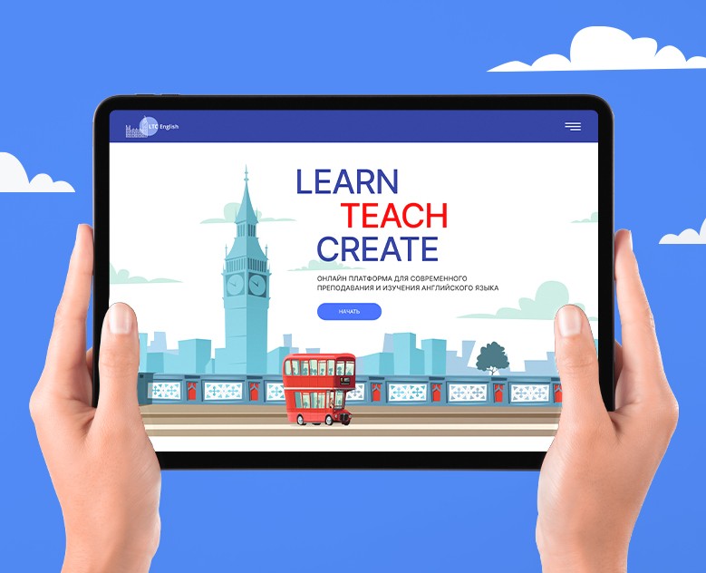 LTC ENGLISH | Сайт — Интерфейсы на Dprofile