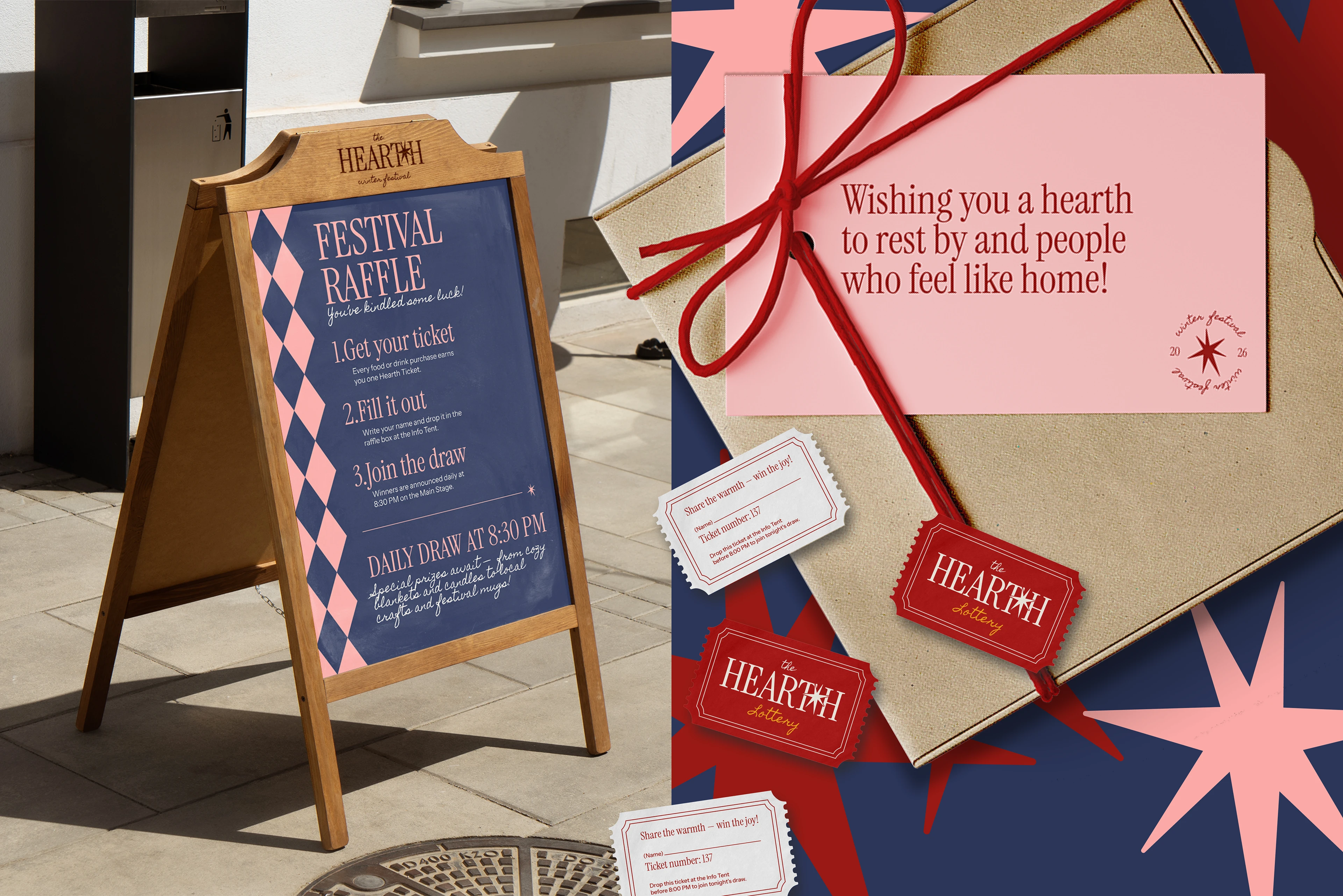 The Hearth — Зимняя айдентика и визуальная система — Изображение №5 — Брендинг, Графика на Dprofile