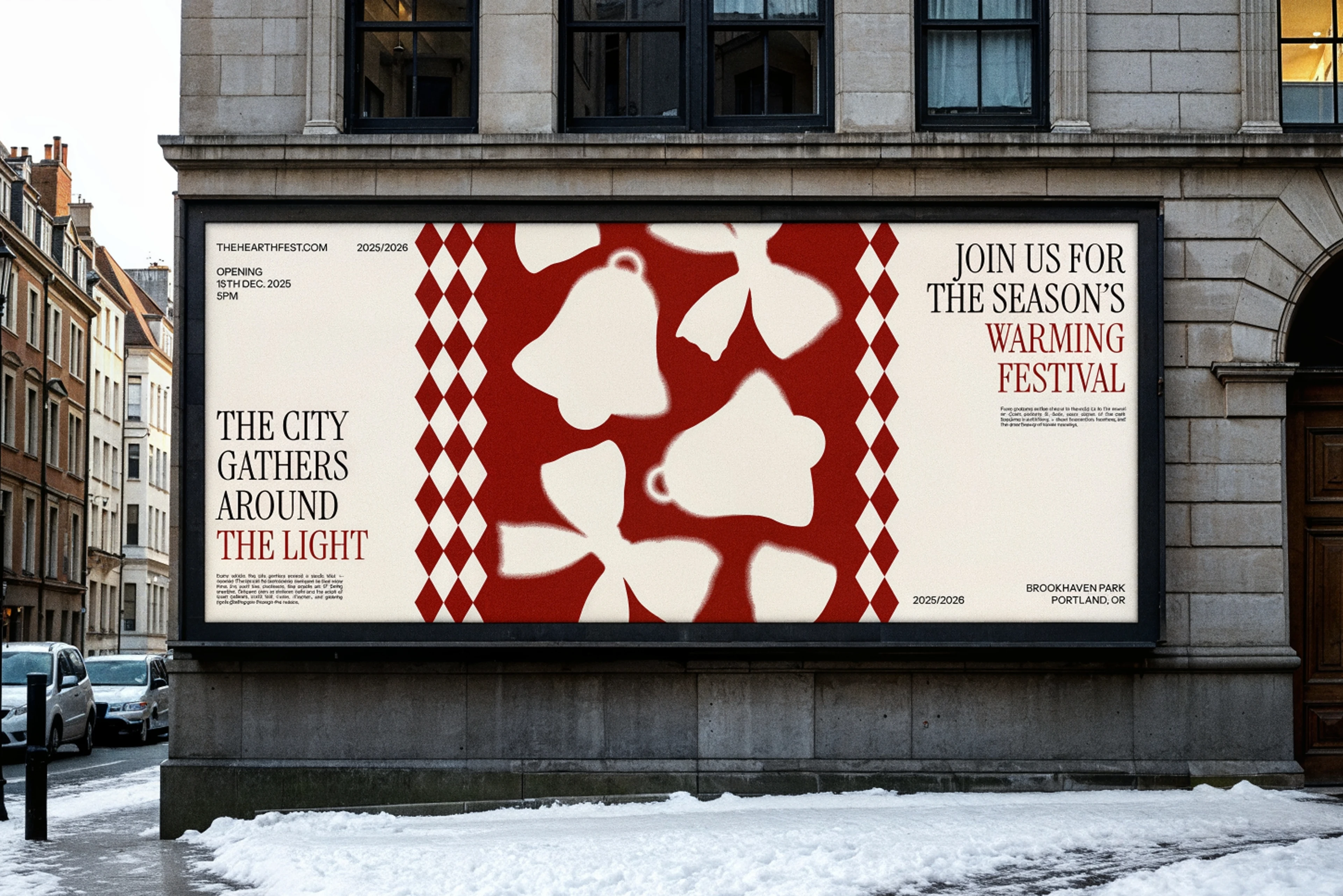 The Hearth — Зимняя айдентика и визуальная система — Изображение №9 — Брендинг, Графика на Dprofile