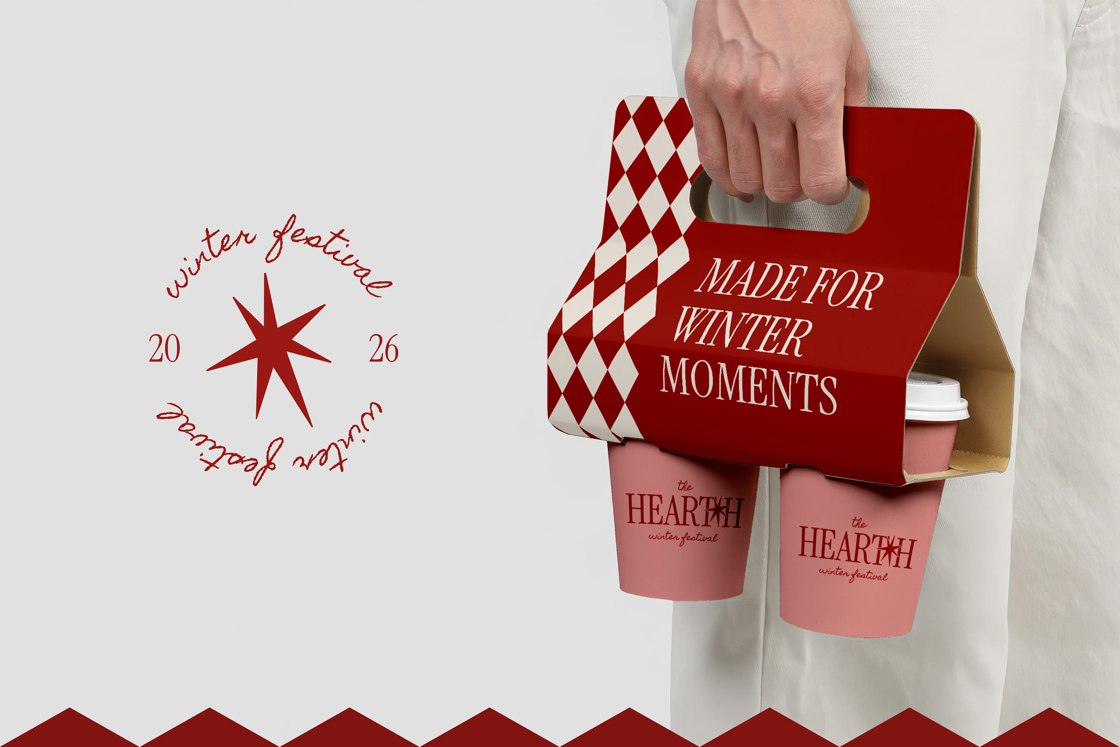 The Hearth — Зимняя айдентика и визуальная система — Изображение №7 — Брендинг, Графика на Dprofile