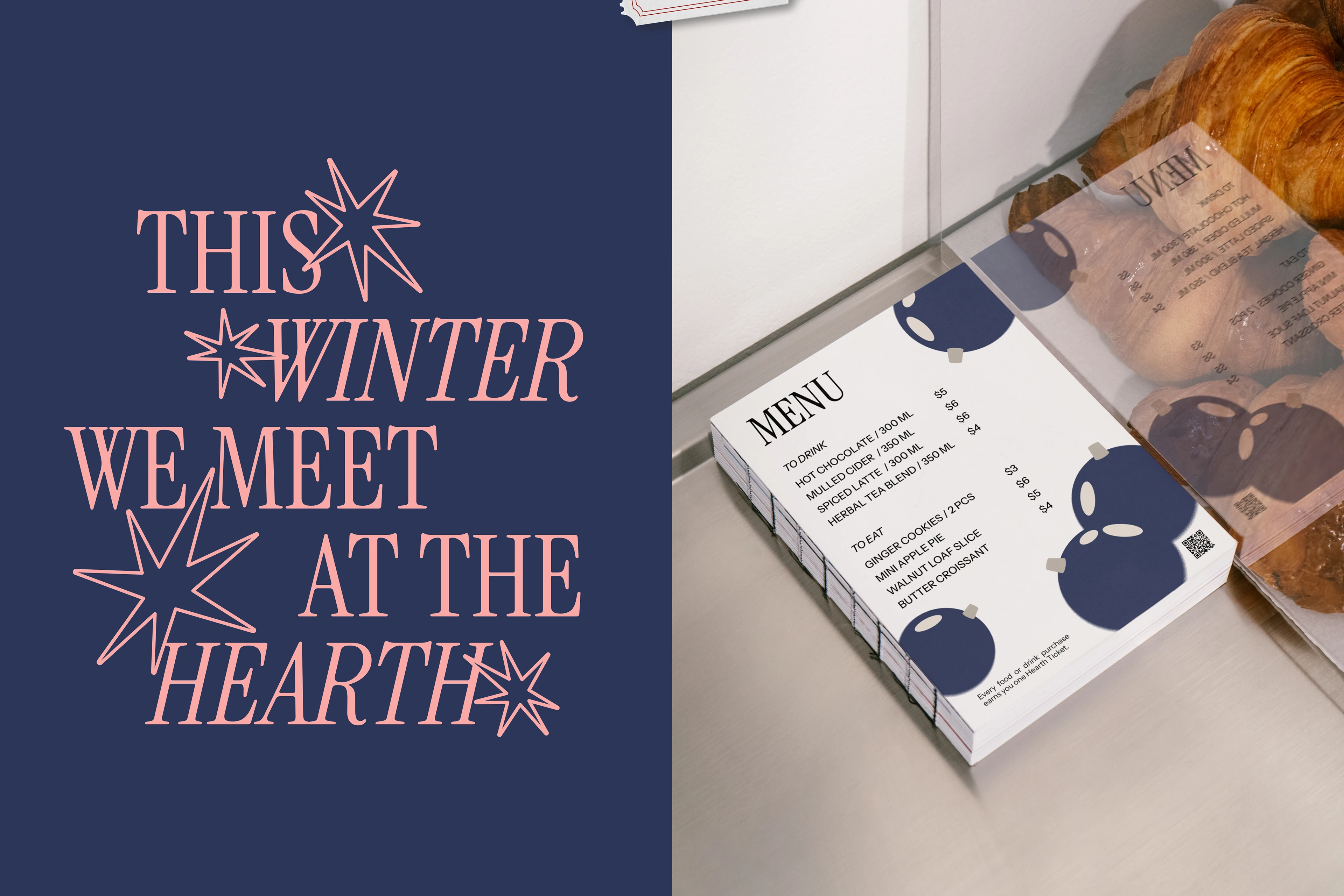 The Hearth — Зимняя айдентика и визуальная система — Изображение №6 — Брендинг, Графика на Dprofile