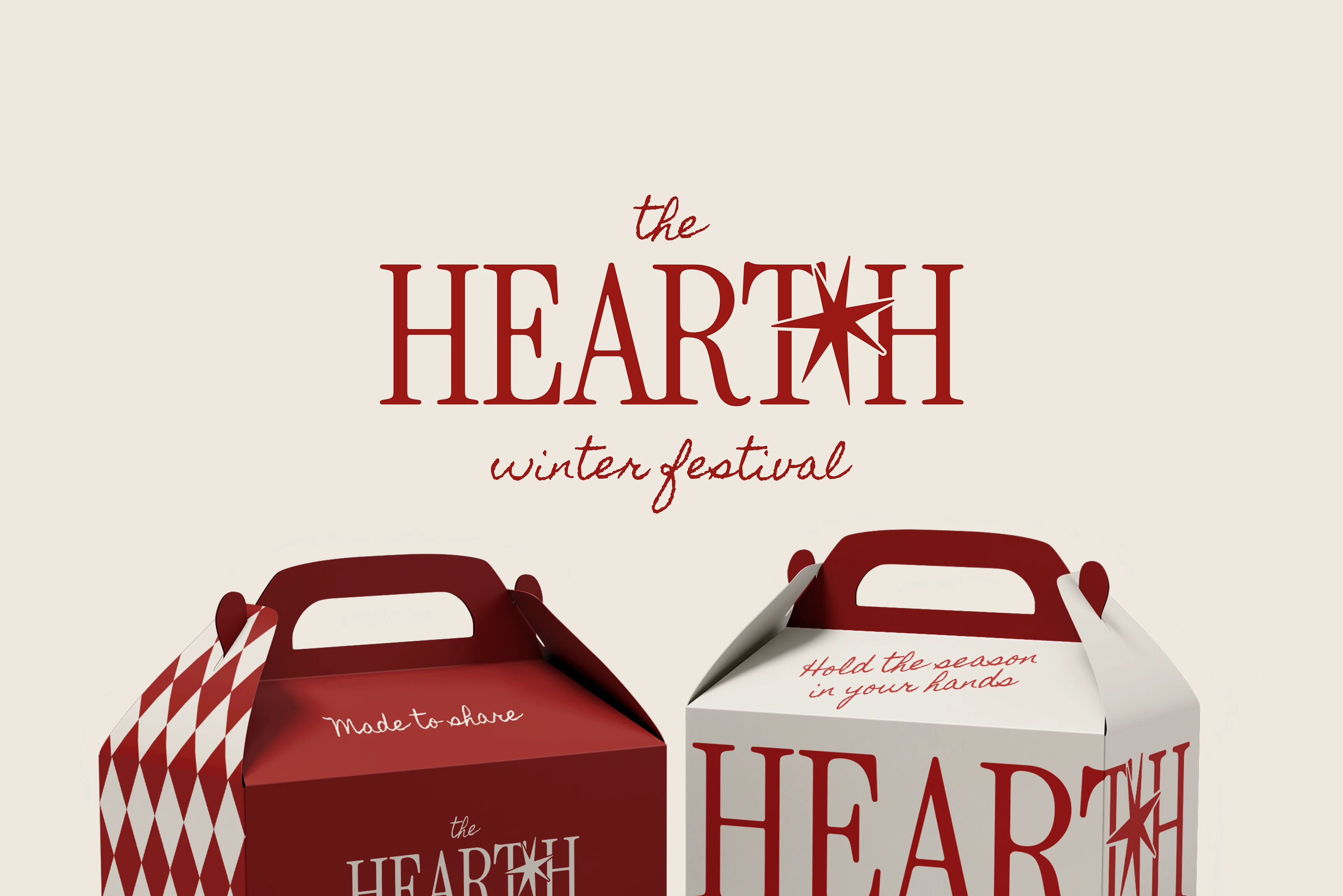 The Hearth — Зимняя айдентика и визуальная система — Изображение №2 — Брендинг, Графика на Dprofile