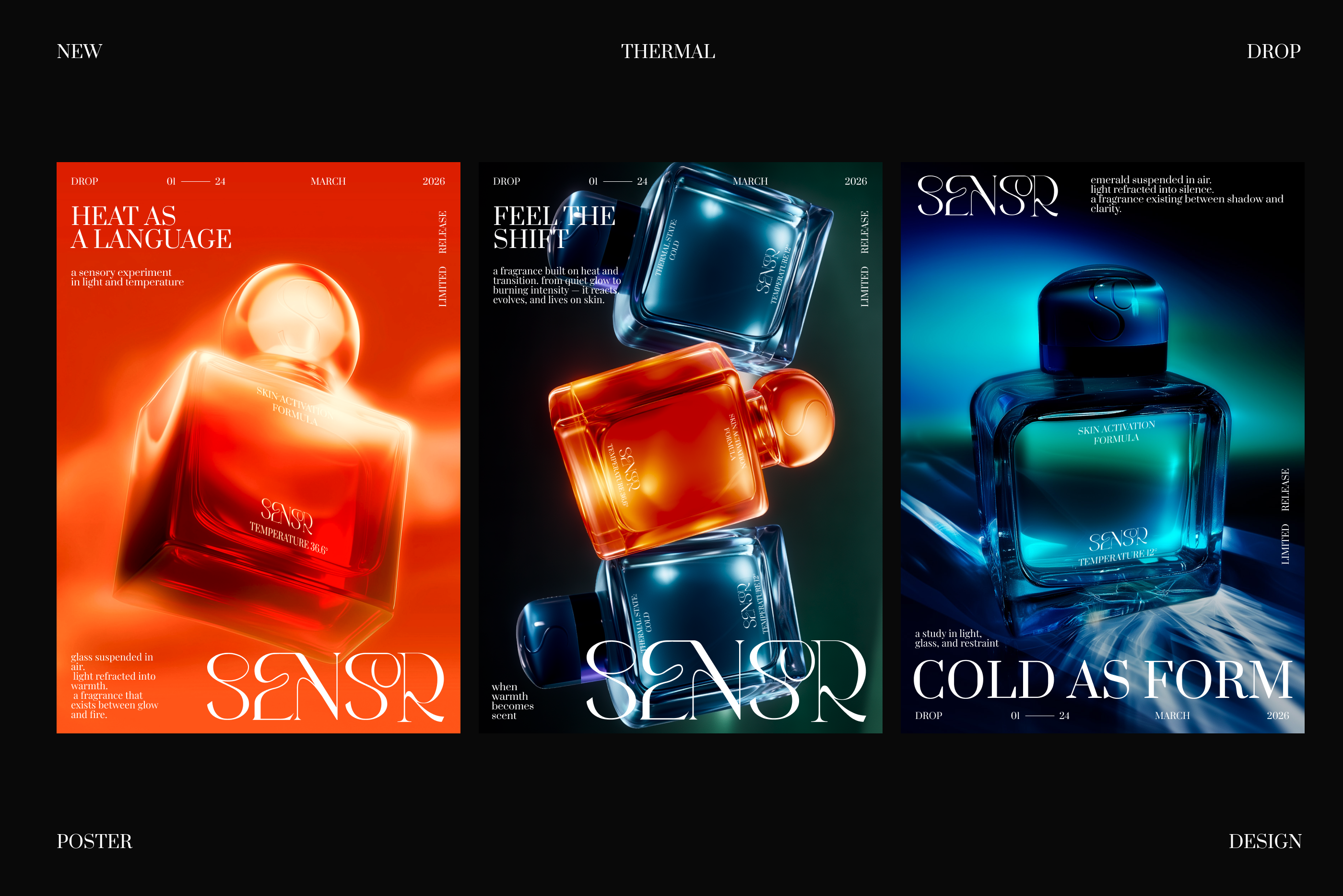 Дизайн и оформление упаковки парфюмерии | SENSOR / SENS°R — Изображение №11 — Брендинг, Графика на Dprofile