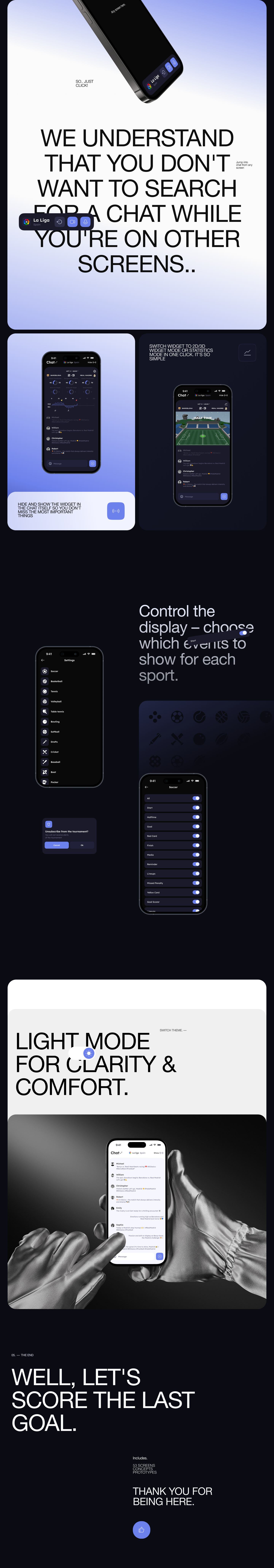 Goal app for true fans — Изображение №4 — Интерфейсы на Dprofile