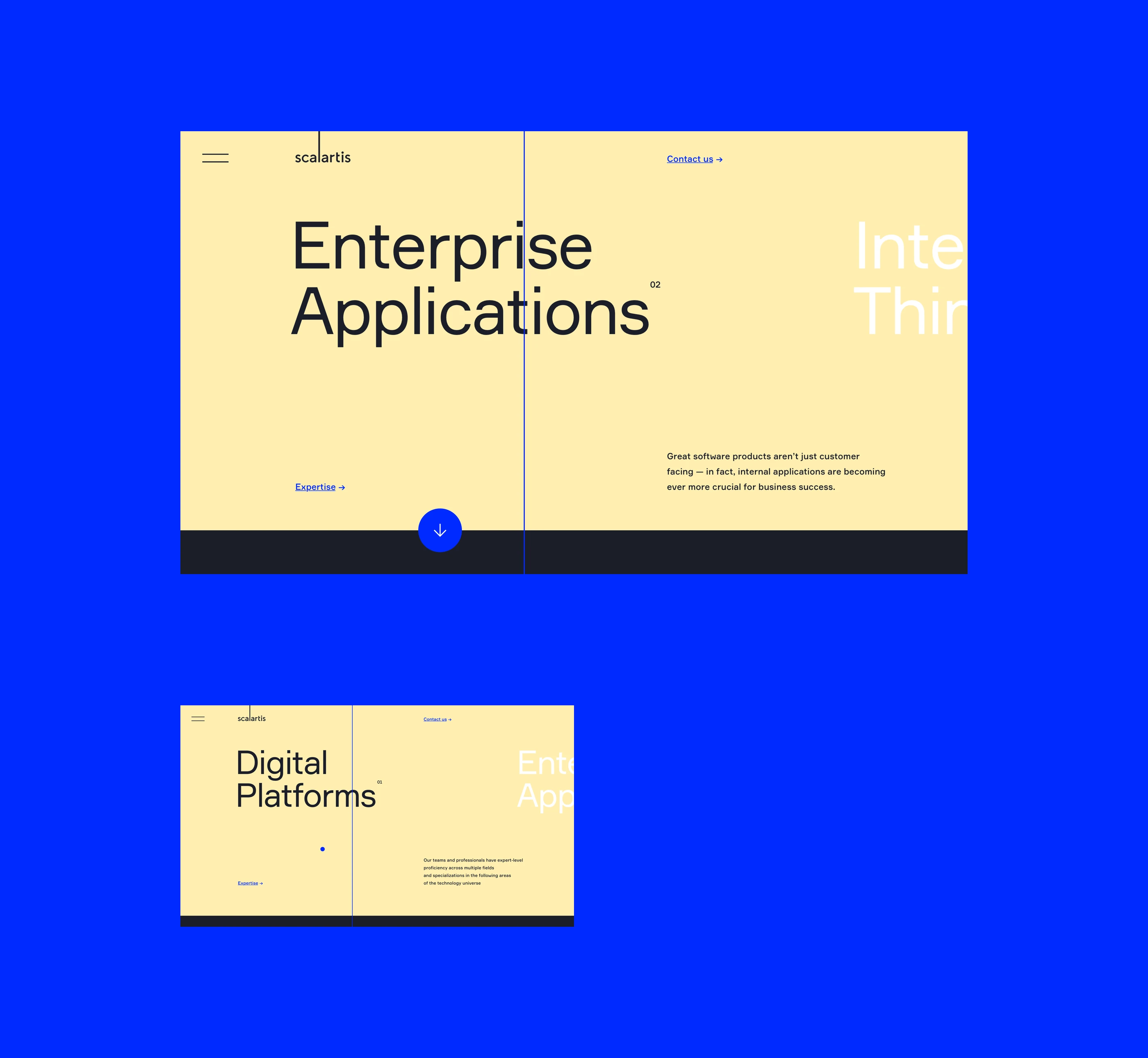 Scalartis — Изображение №4 — Интерфейсы, Брендинг на Dprofile