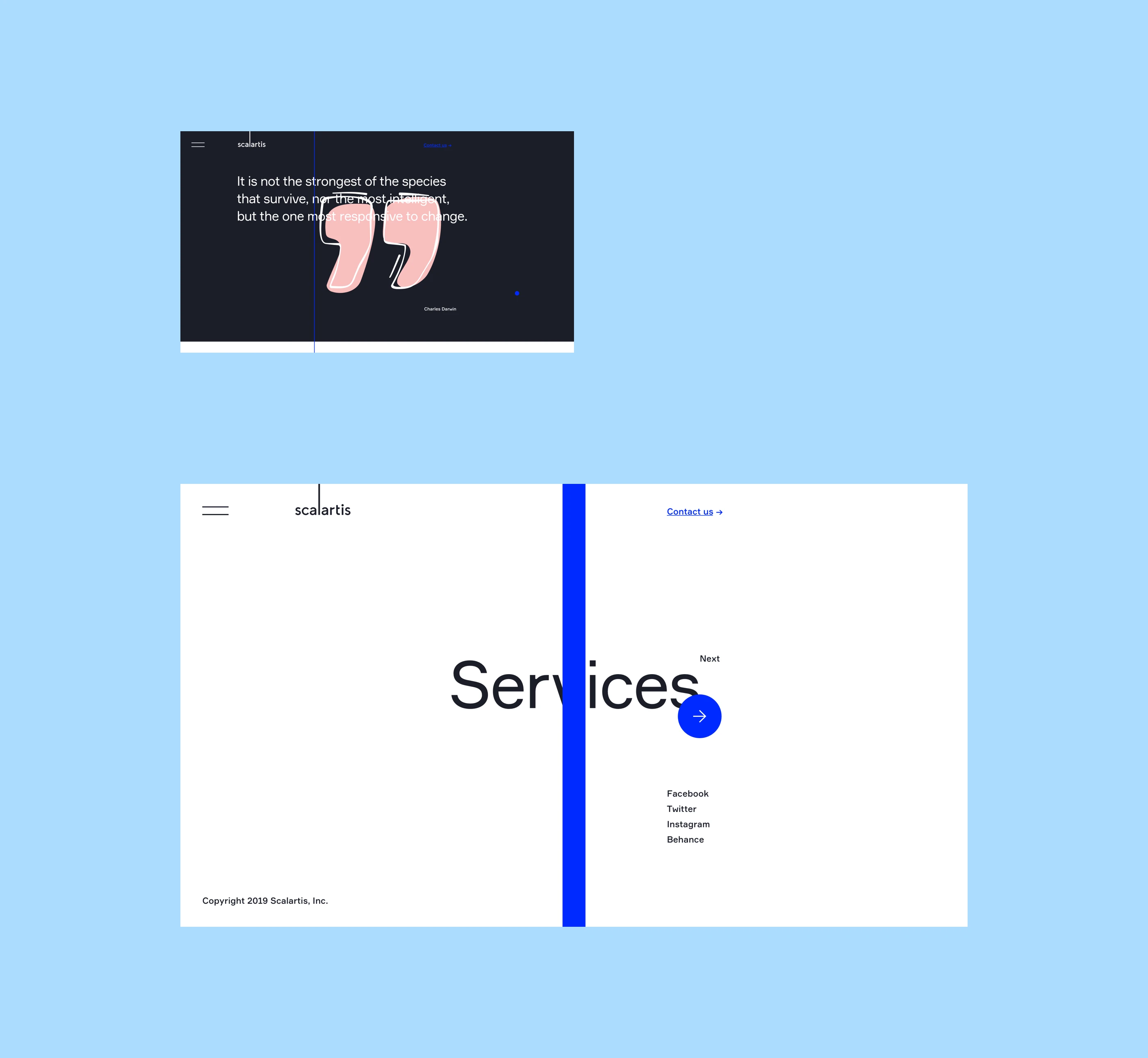 Scalartis — Изображение №8 — Интерфейсы, Брендинг на Dprofile