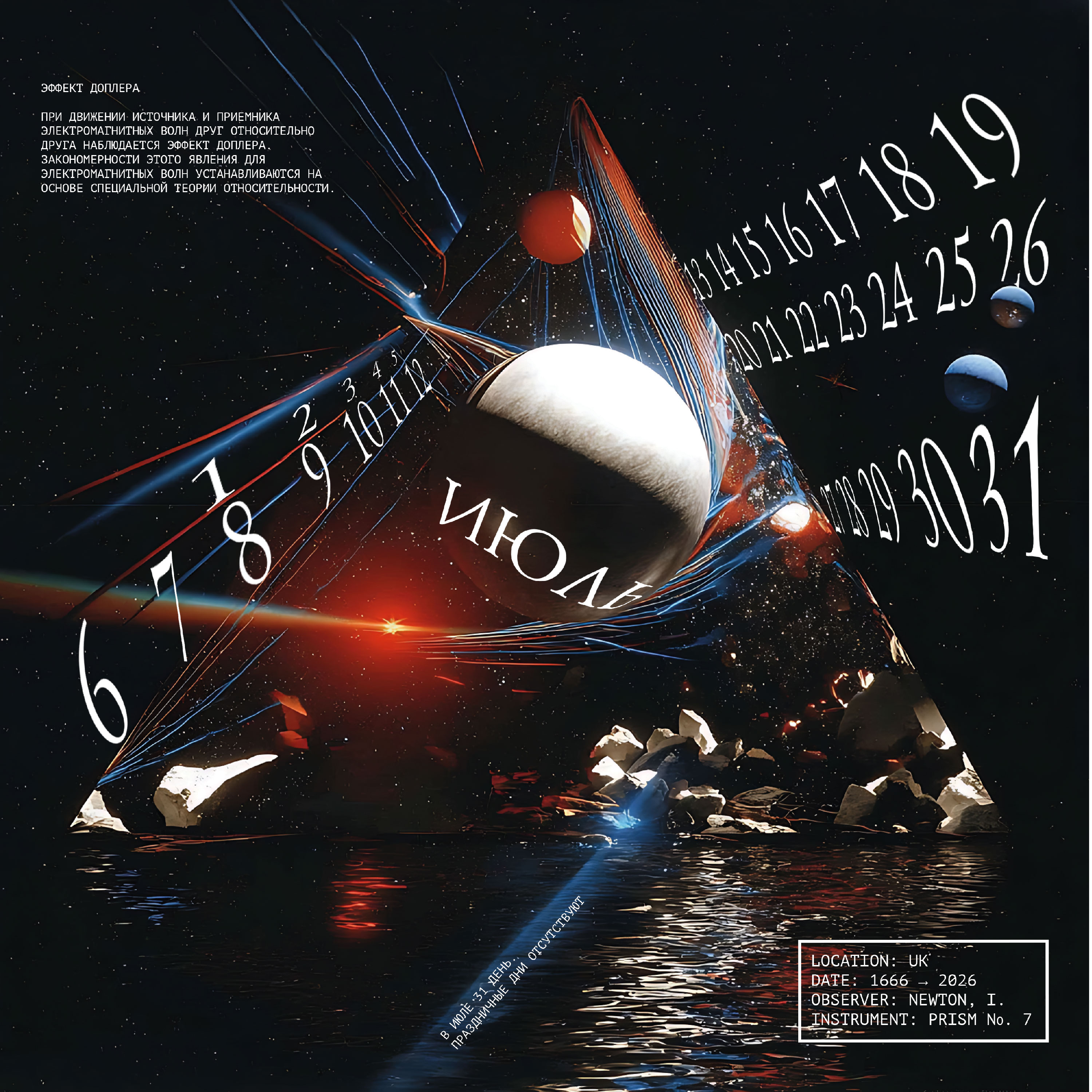 Календарь 2026 "Дисперсия света" — Изображение №7 — Графика на Dprofile