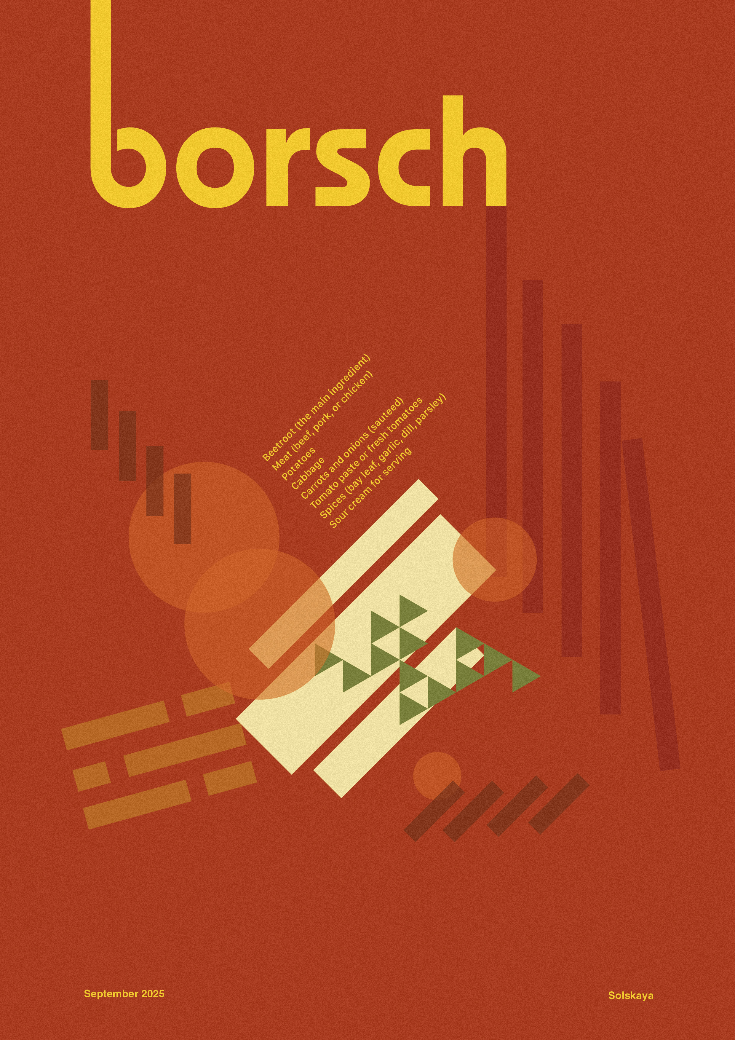 Серия плакатов "Супы" — Изображение №1 — Графика на Dprofile