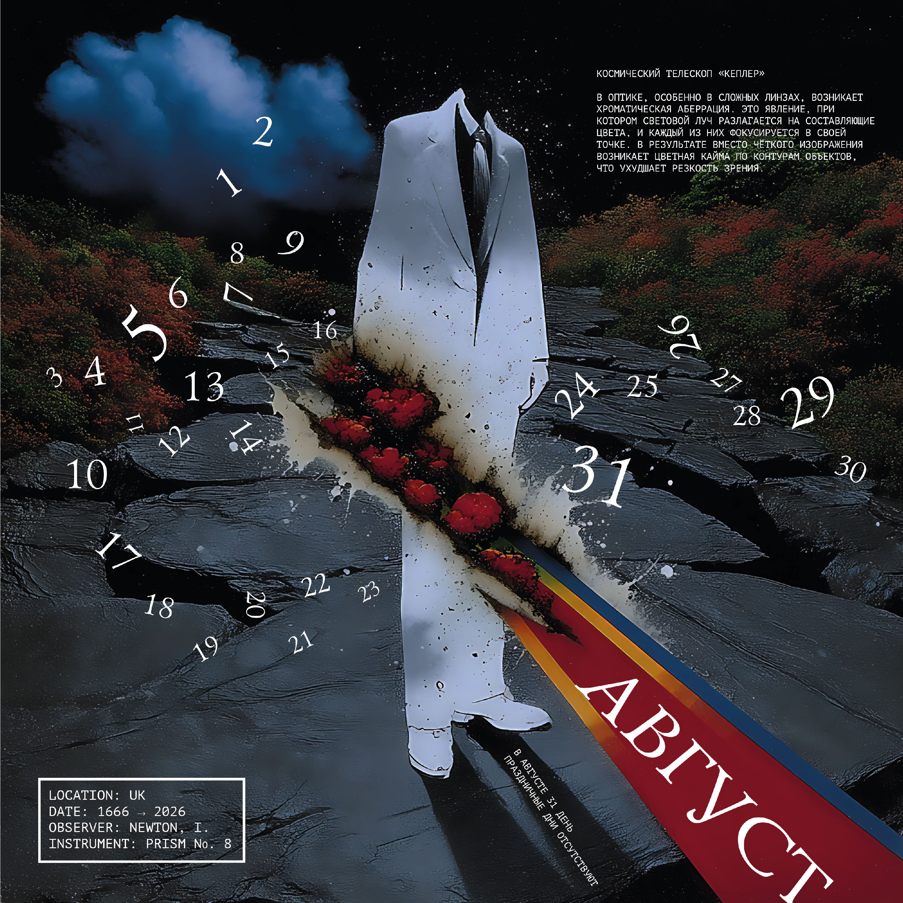 Календарь 2026 "Дисперсия света" — Изображение №8 — Графика на Dprofile