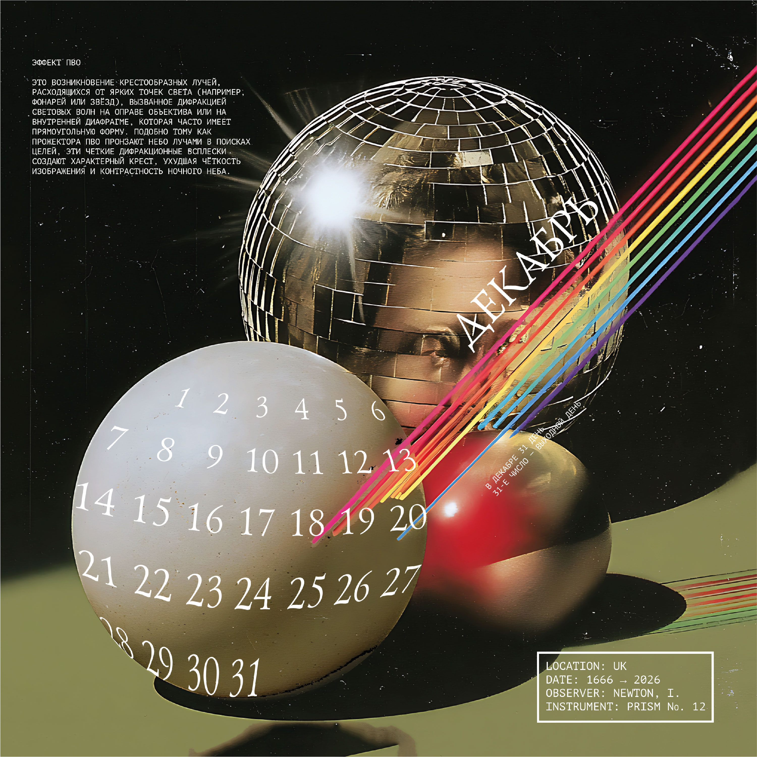 Календарь 2026 "Дисперсия света" — Изображение №12 — Графика на Dprofile