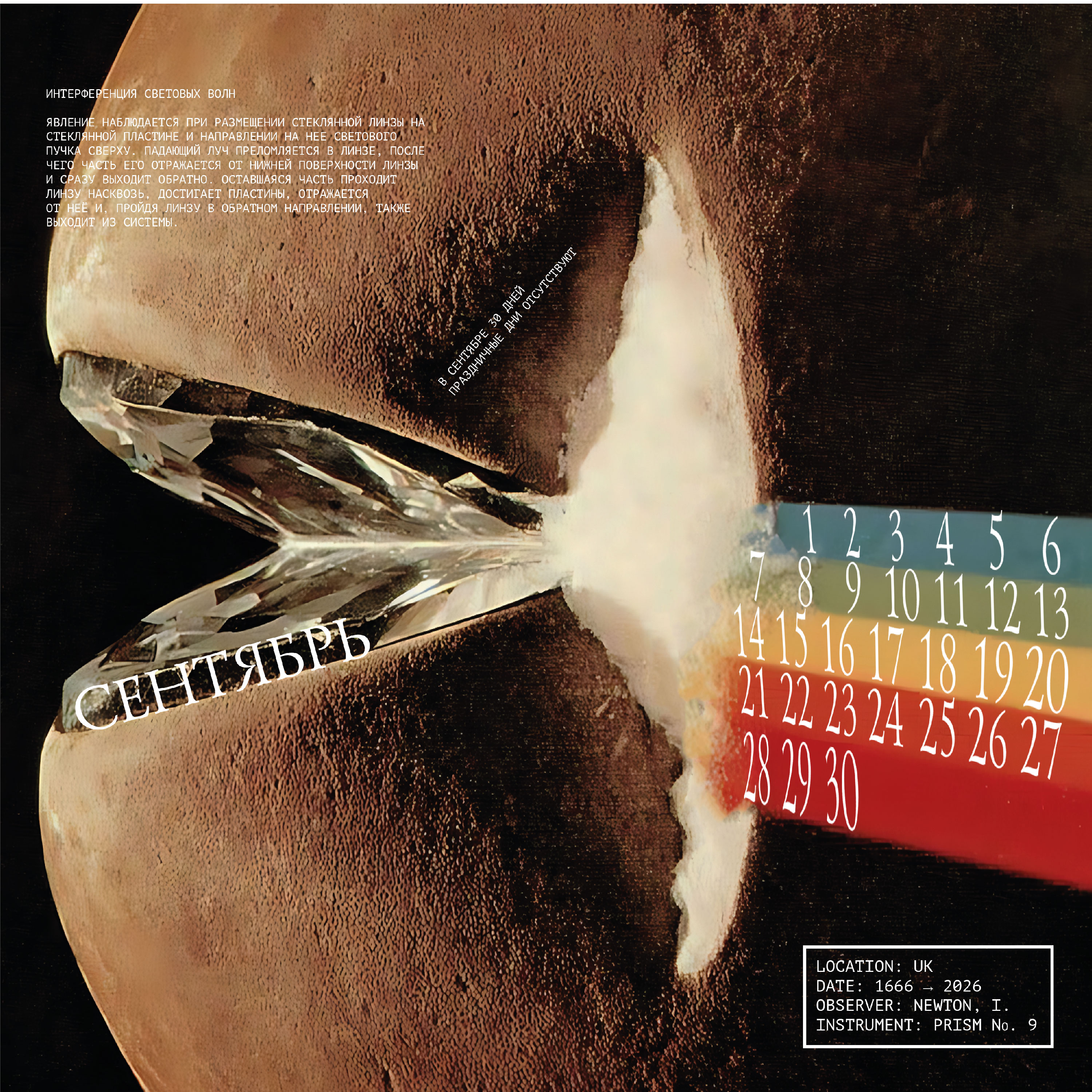 Календарь 2026 "Дисперсия света" — Изображение №9 — Графика на Dprofile