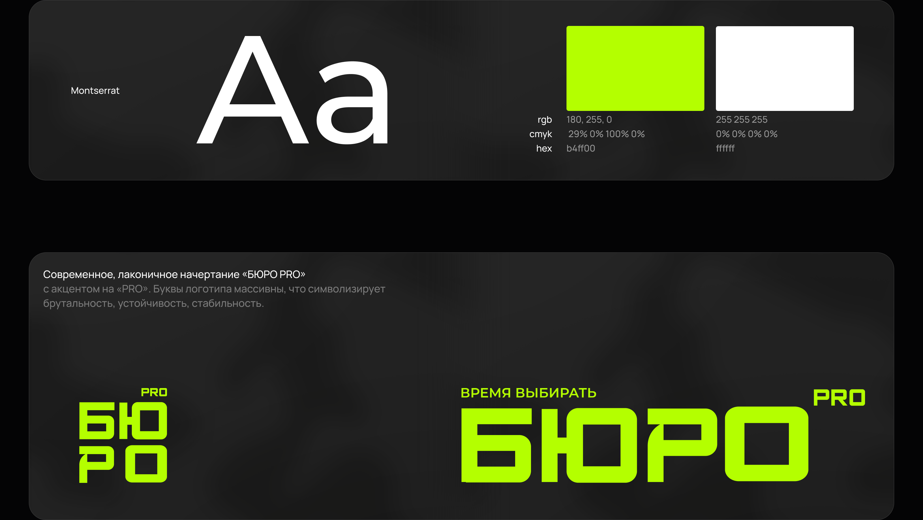 Брендинг для БЮРО ПРО — Изображение №2 — Брендинг на Dprofile