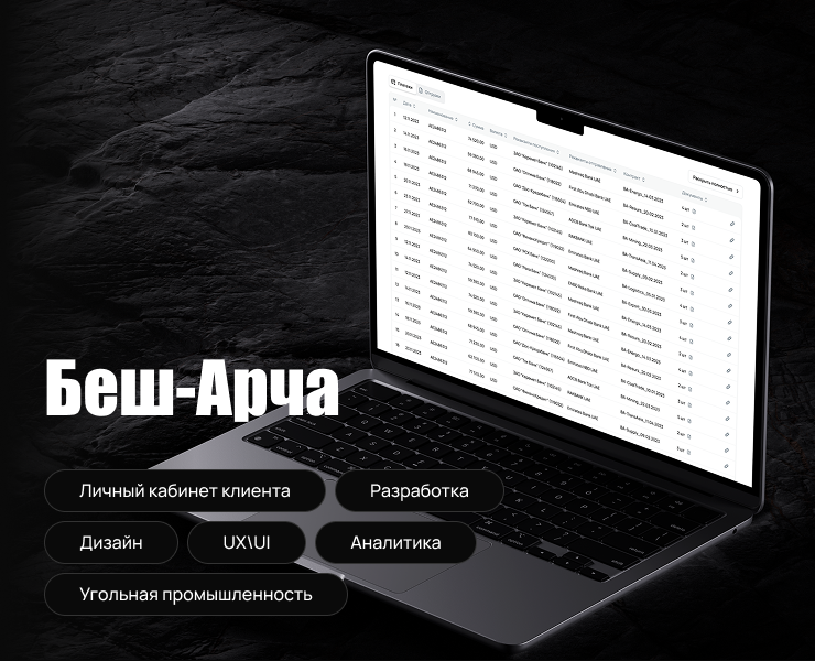 Личный кабинет клиента в угольной отрасли — Интерфейсы на Dprofile