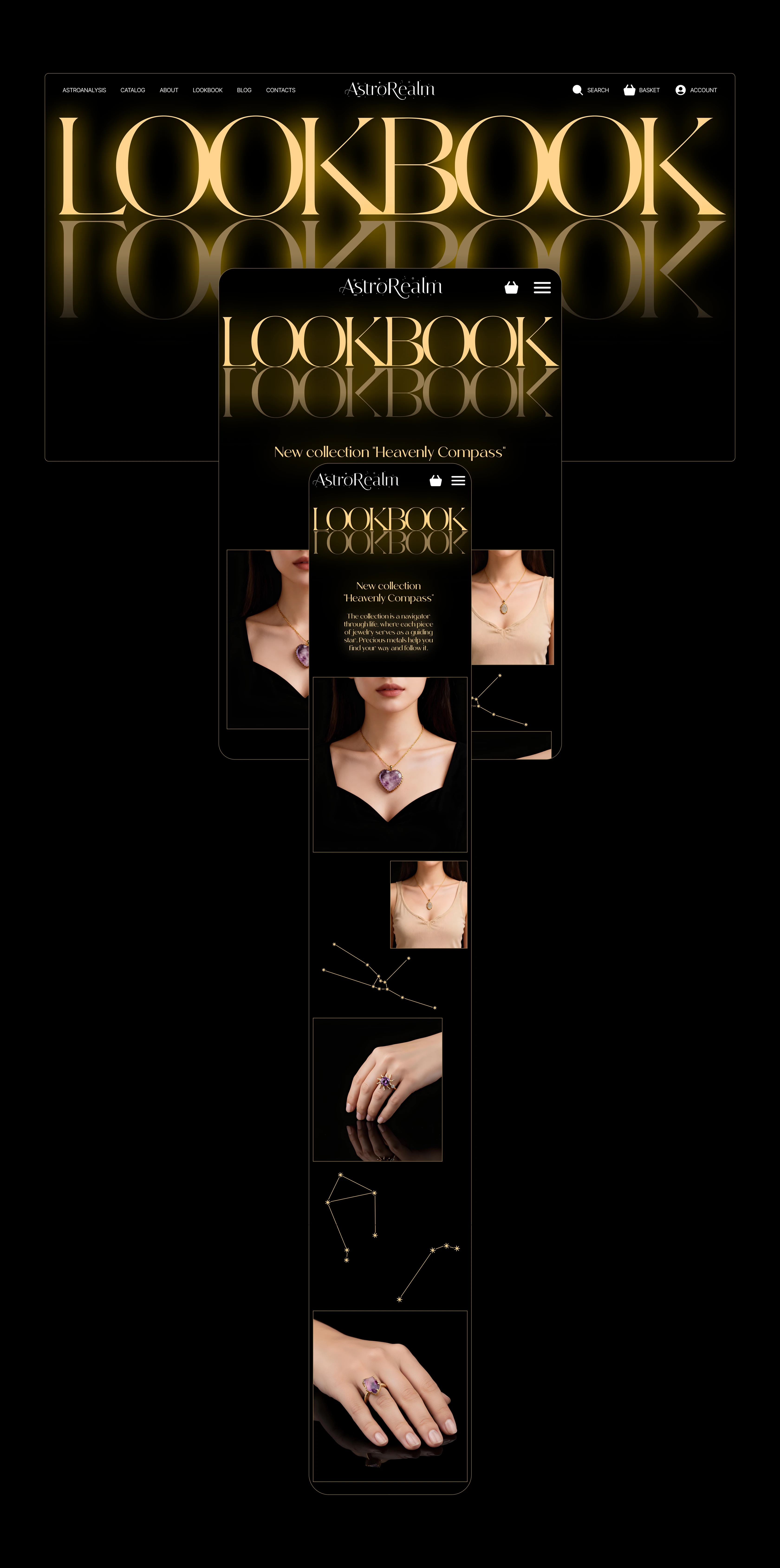 AstroRealm [E-commerce] — Изображение №11 — Интерфейсы, Брендинг на Dprofile
