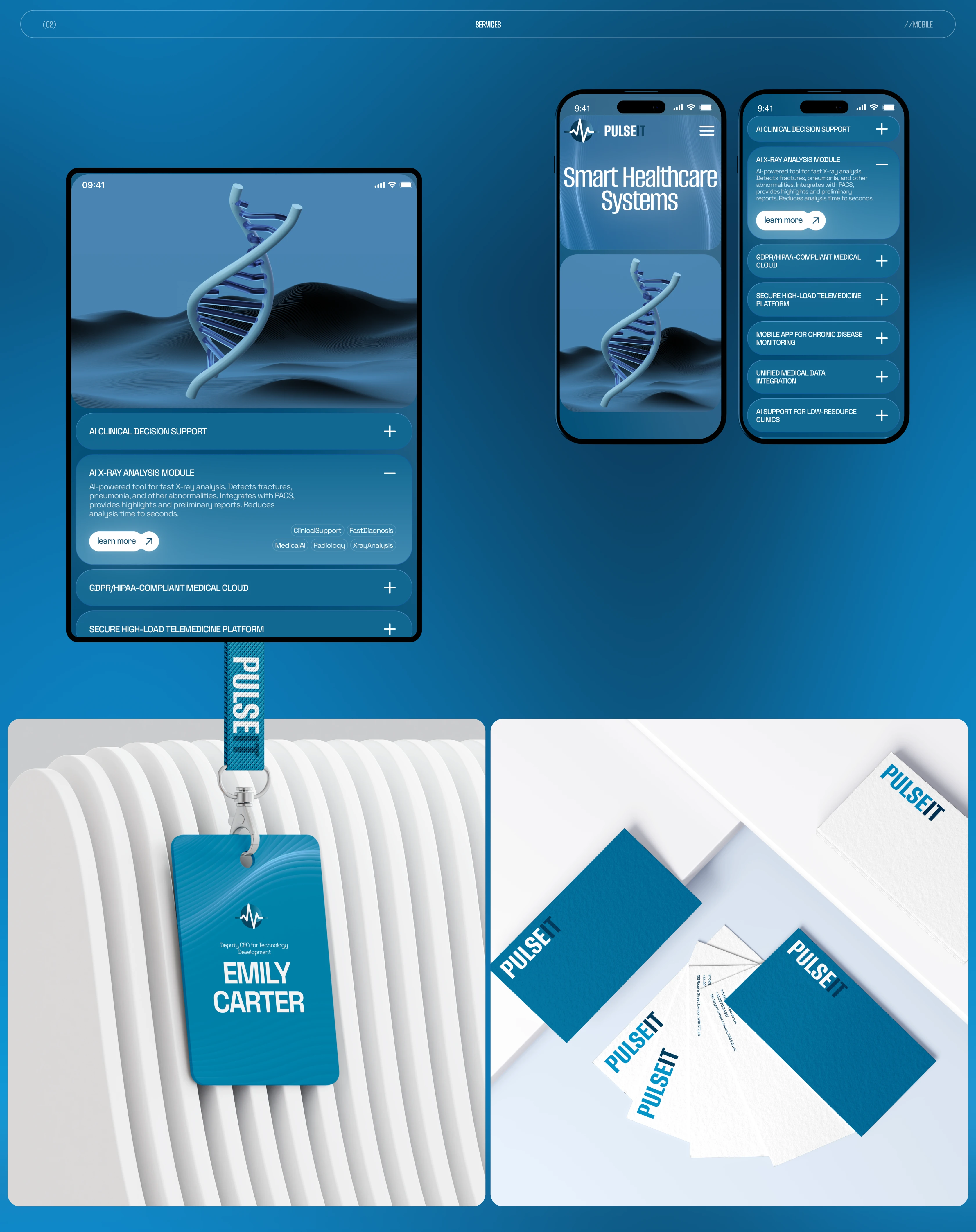 PulseIT [Corporate website] — Изображение №5 — Интерфейсы, Брендинг на Dprofile