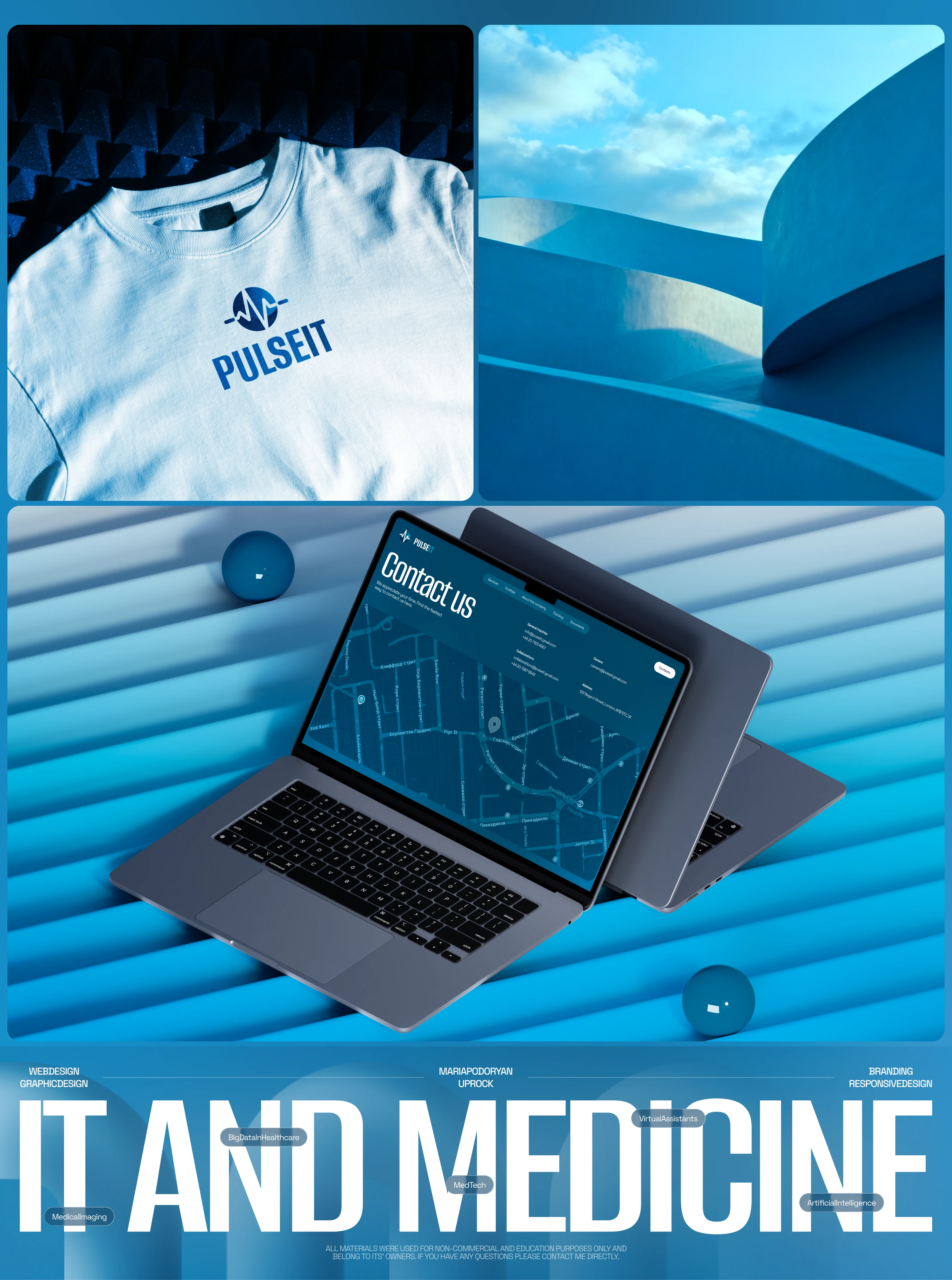 PulseIT [Corporate website] — Изображение №10 — Интерфейсы, Брендинг на Dprofile