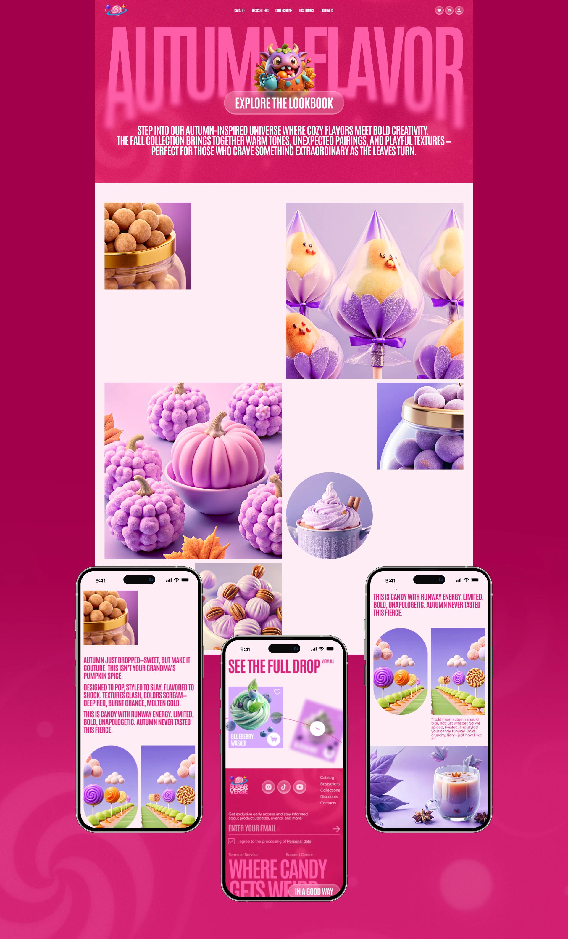 SUGARVERSE | E-commerce — Изображение №12 — Брендинг, Иллюстрация на Dprofile